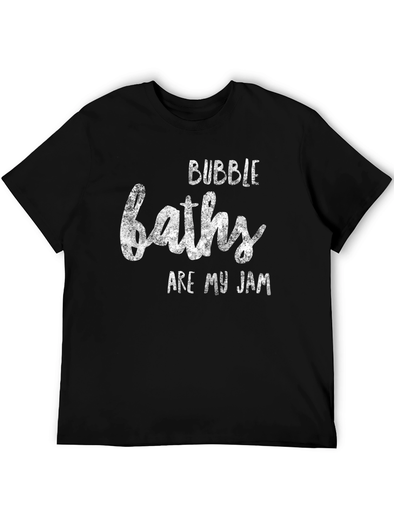 Black Bubble Baths Are My Jam Graphic Tee view 5