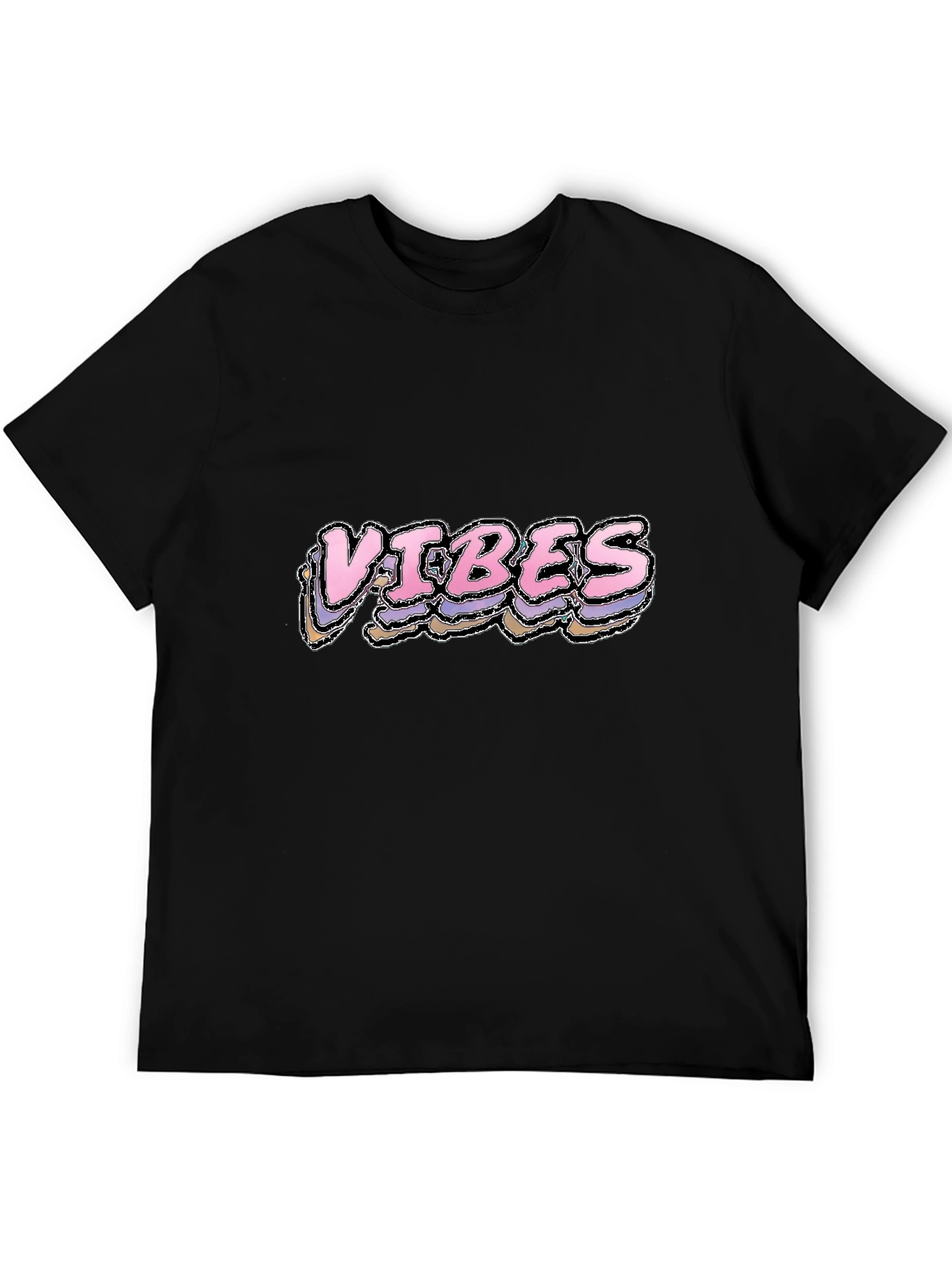 Black Vibes Graphic T-Shirt - Stylish Comfort view 5