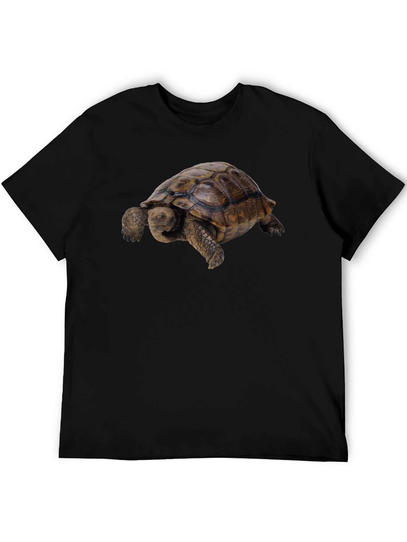 Black Tortoise Graphic Tee - Classic Crew Neck view 5