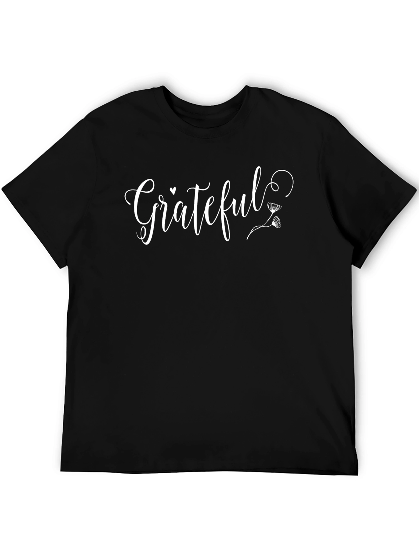Black Grateful Graphic T-Shirt - Stylish & Comfortable Tee view 5