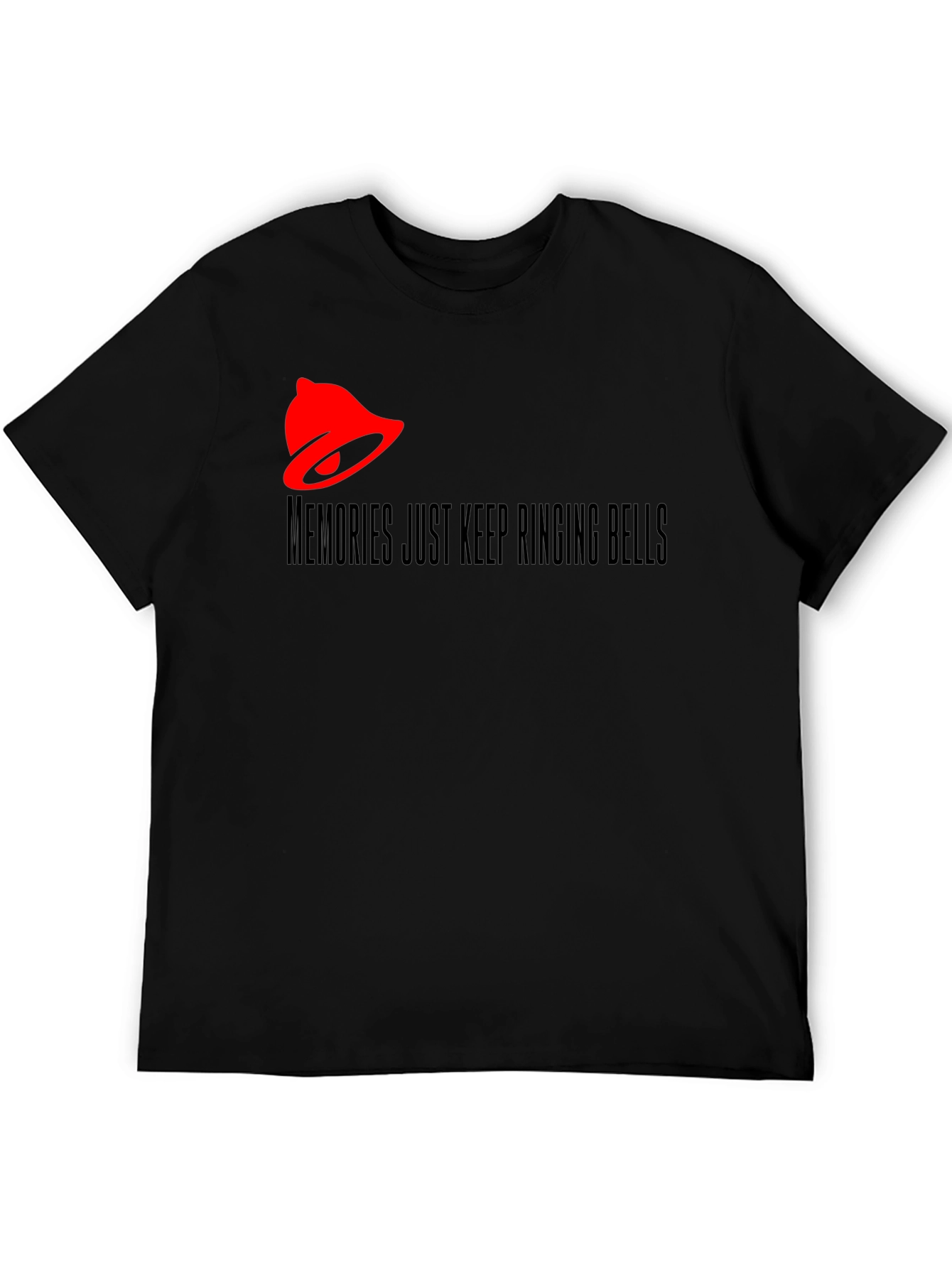 Black Memories Ringing Bells Black T-Shirt view 5