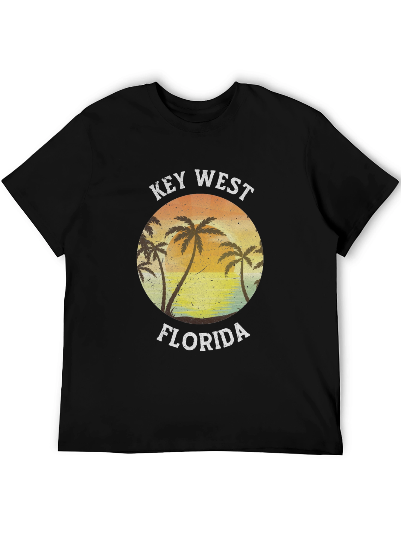 Key West Florida Palm Tree Graphic Tee - 5