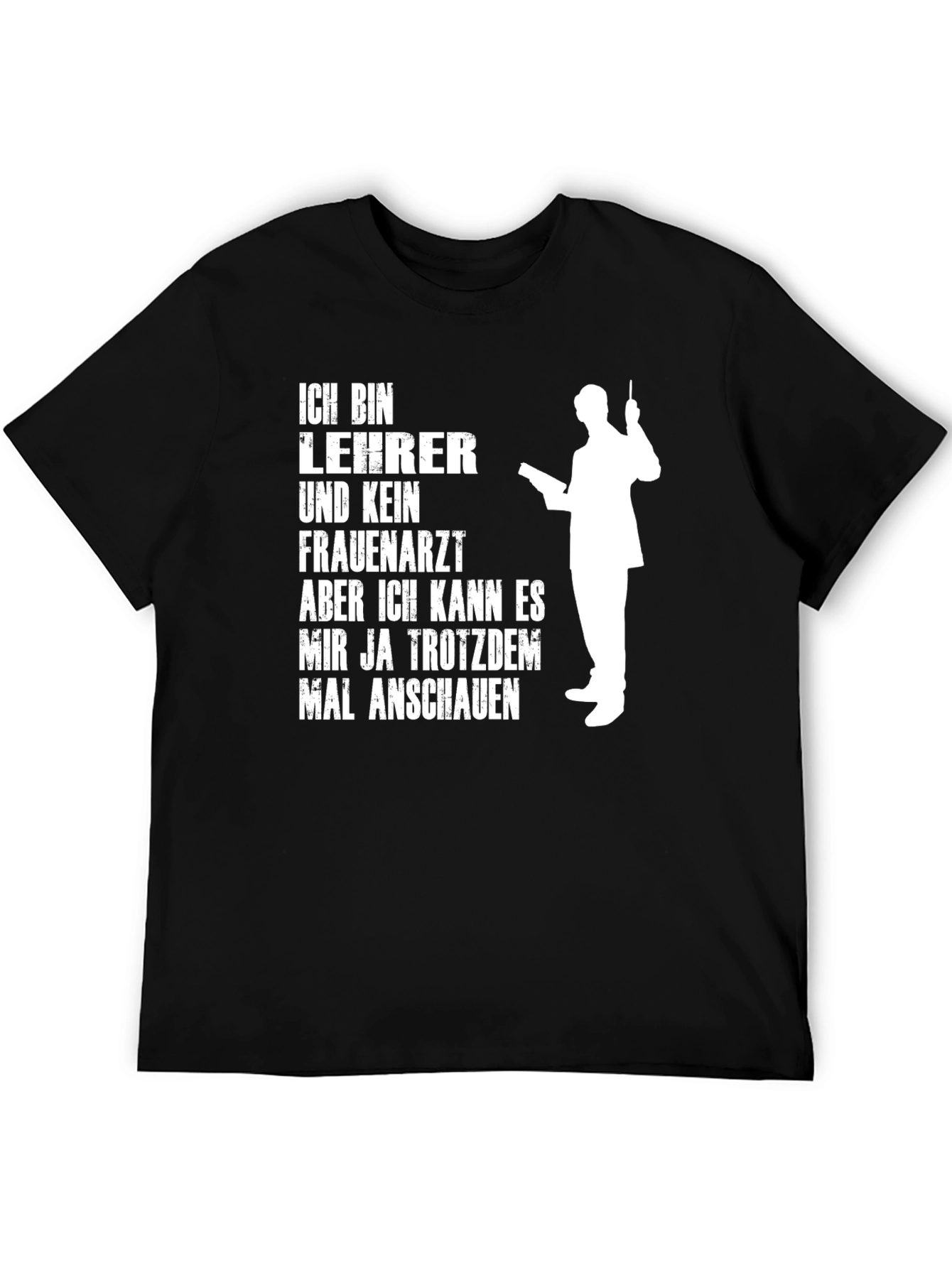 Black Teacher Novelty Graphic T-Shirt view 5