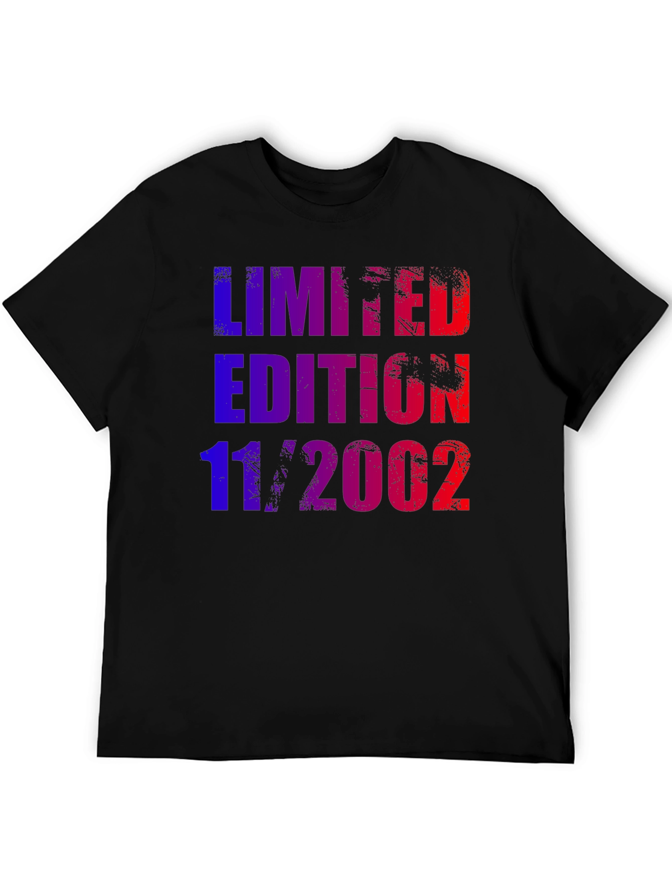 Black Limited Edition 11/2002 Graphic T-Shirt view 5
