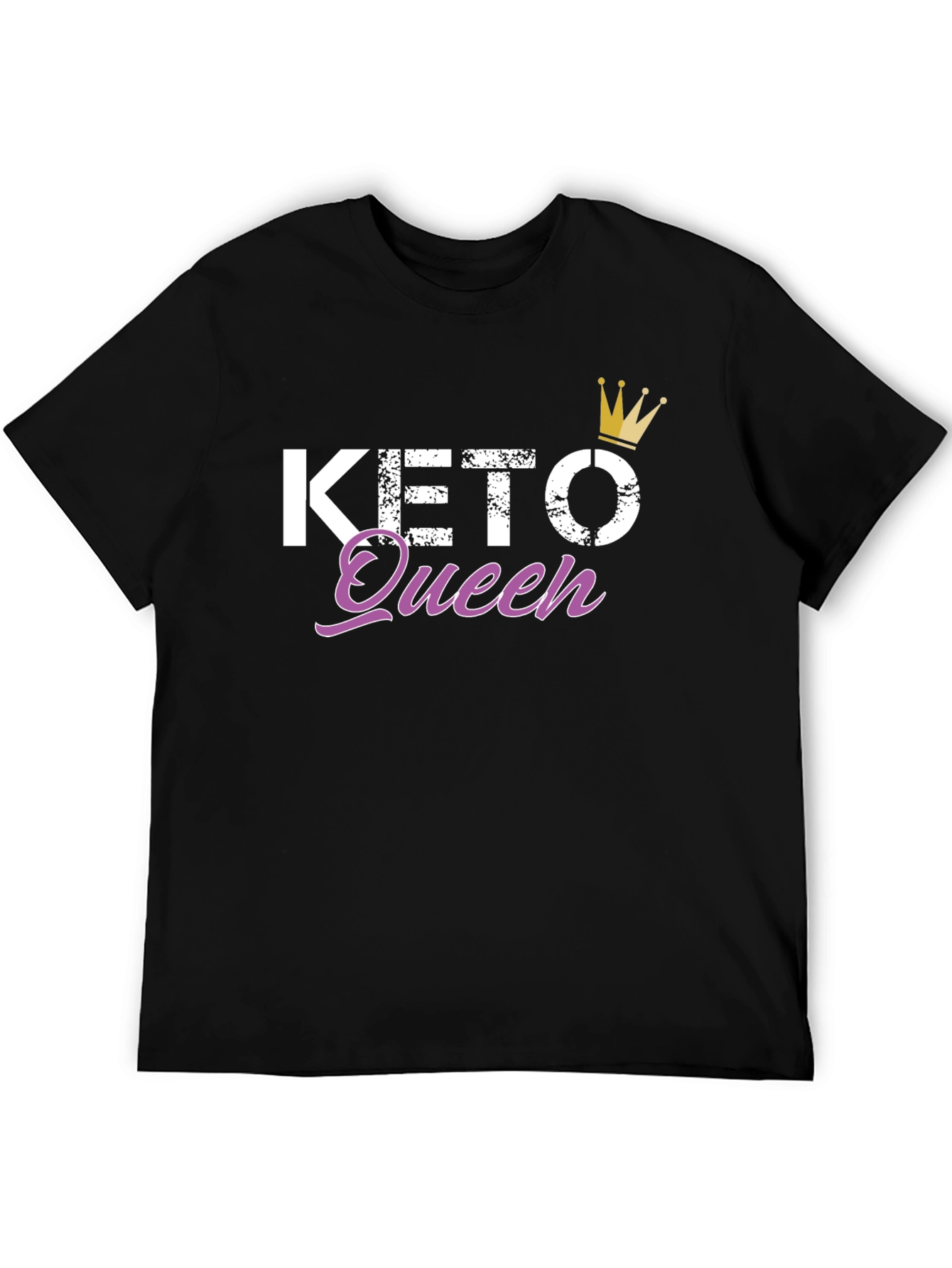 Black Keto Queen Graphic Tee - Stylish & Comfortable view 5