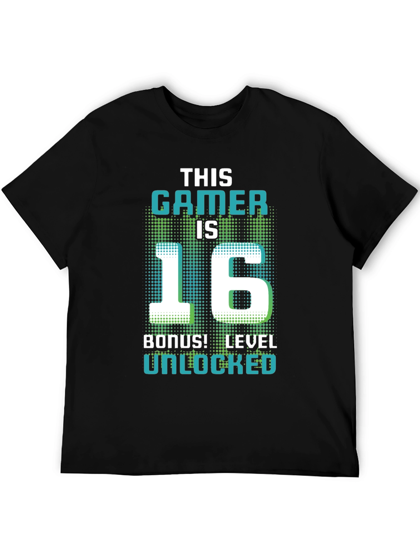 Gamer Level 16 Unlocked Birthday T-Shirt - 5