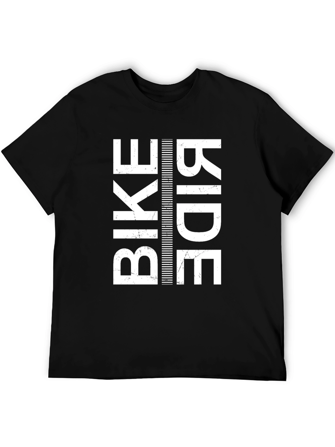 Black Ride Bike Kid T-Shirt - Black view 5