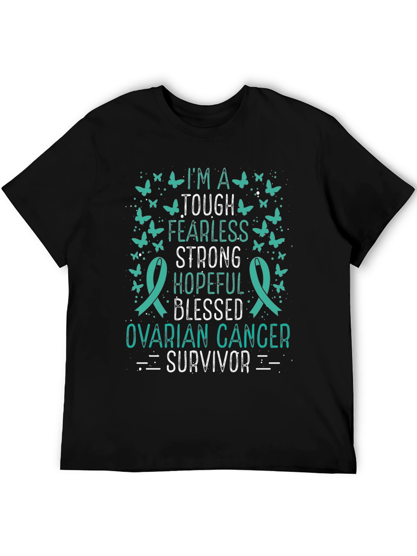 Ovarian Cancer Survivor Graphic Tee - 5