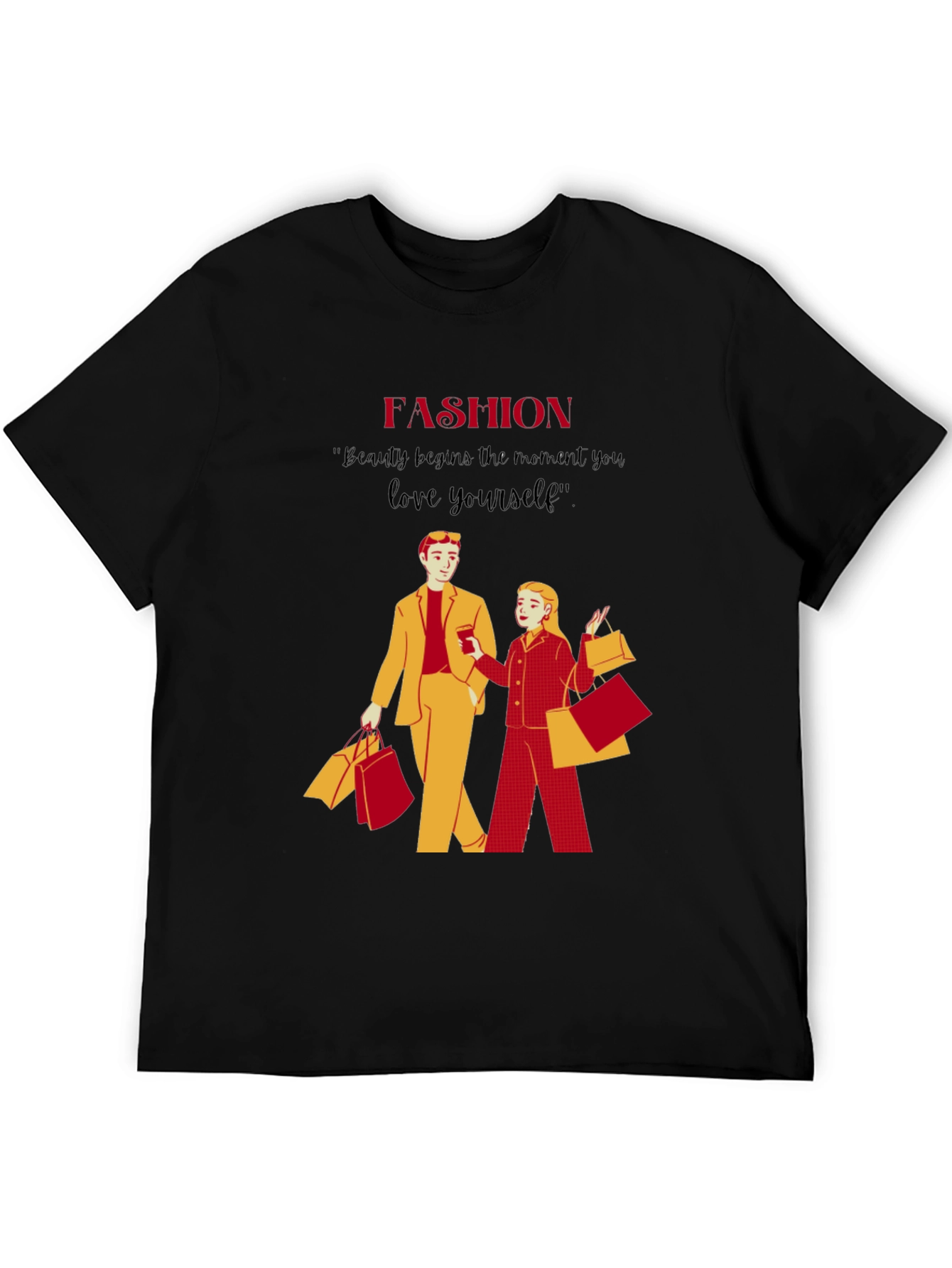 Black Fashion Forward Tee view 5