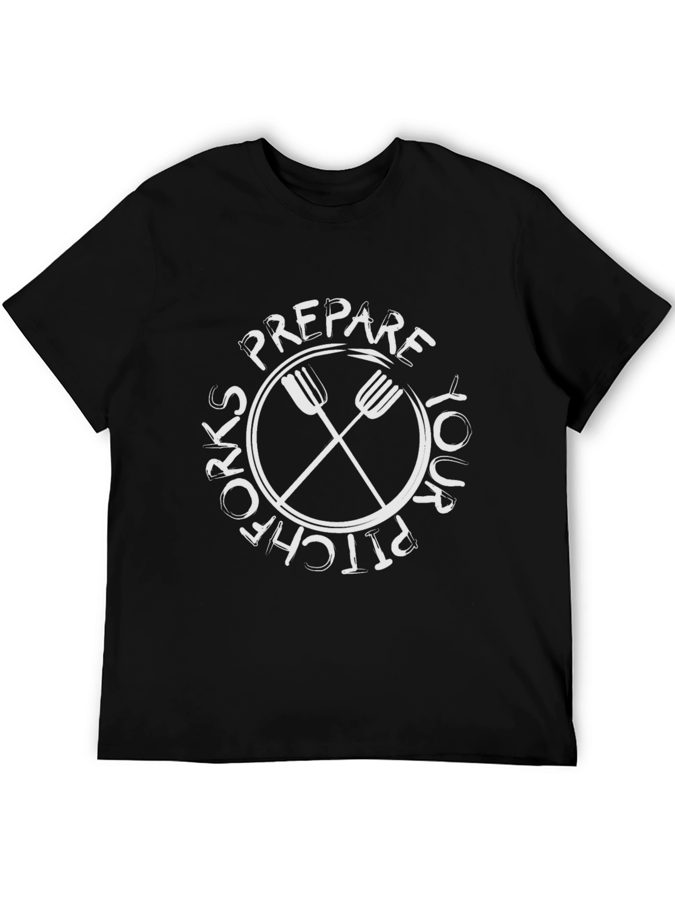 Black Prepare Your Pitchforks T-Shirt view 5
