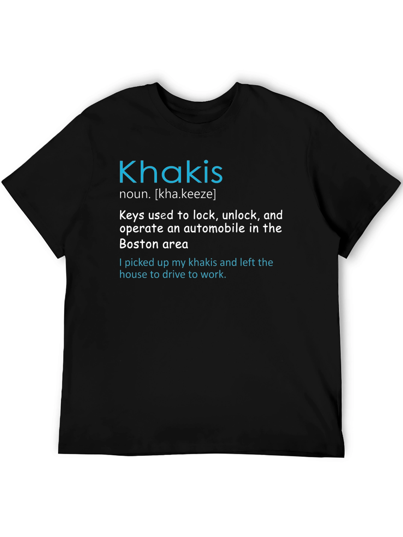 Black Khakis Definition T-Shirt view 5