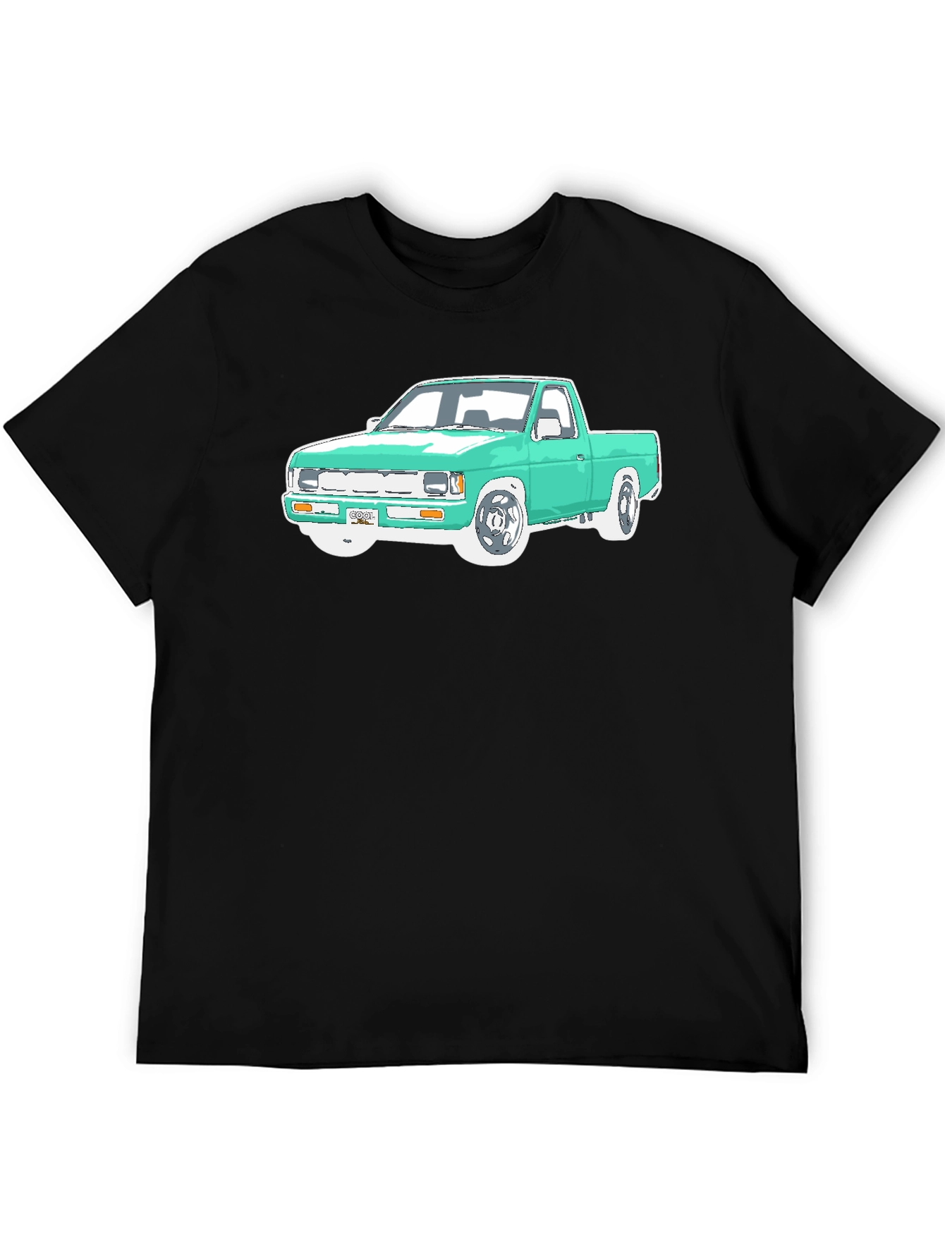 Black Truck Graphic Tee - Cool Car T-Shirt view 5