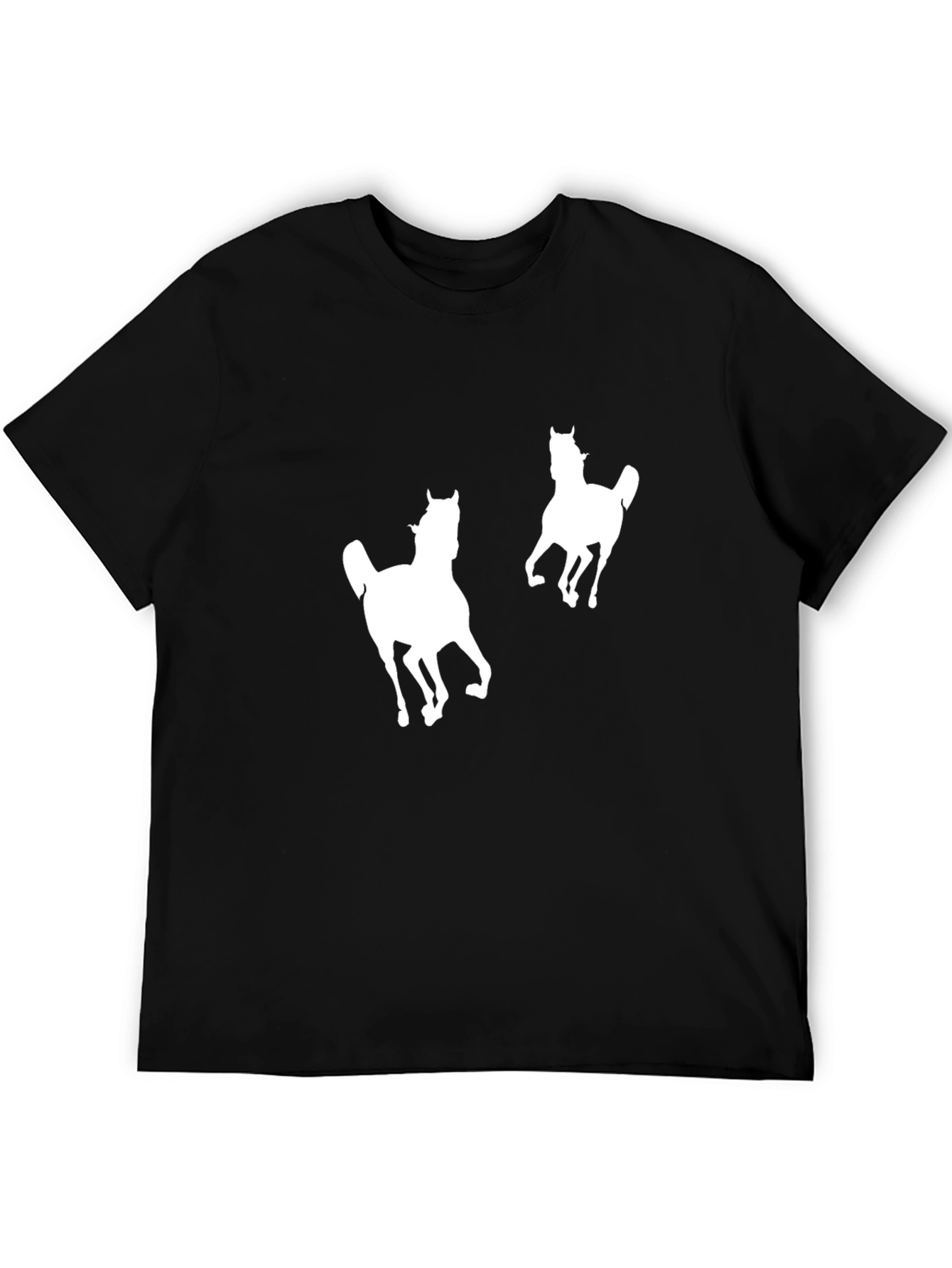 Black Black Horse Graphic Tee view 5