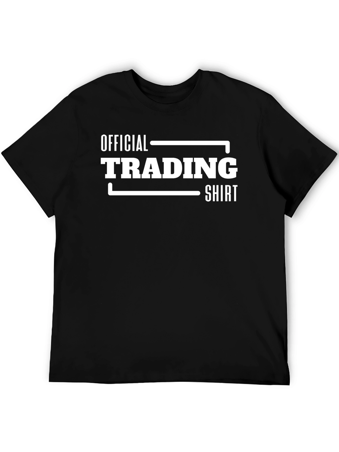 Black Official Trading Shirt - Black T-Shirt view 5
