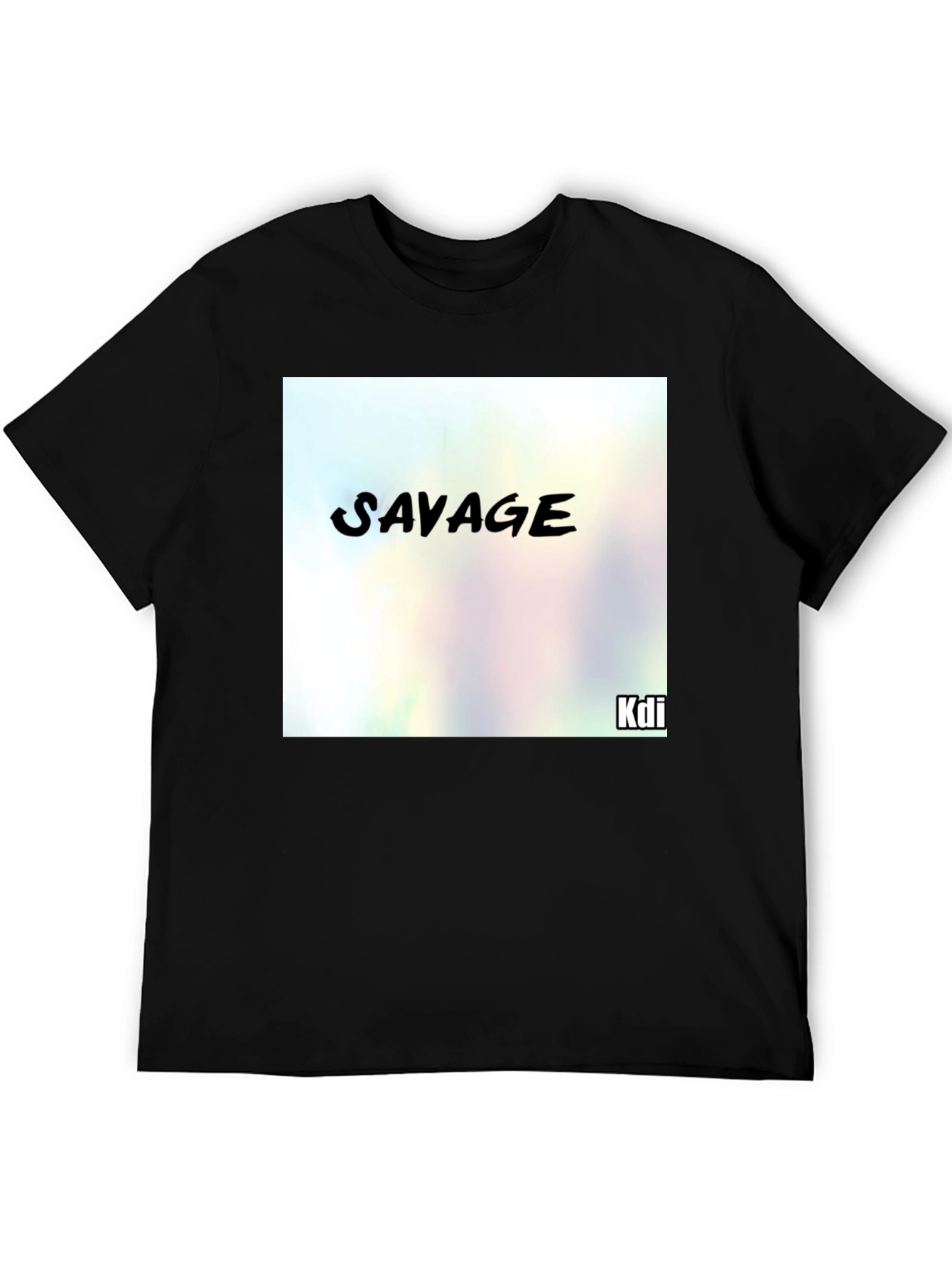 Black Savage Graphic T-Shirt - Trendy Streetwear view 5