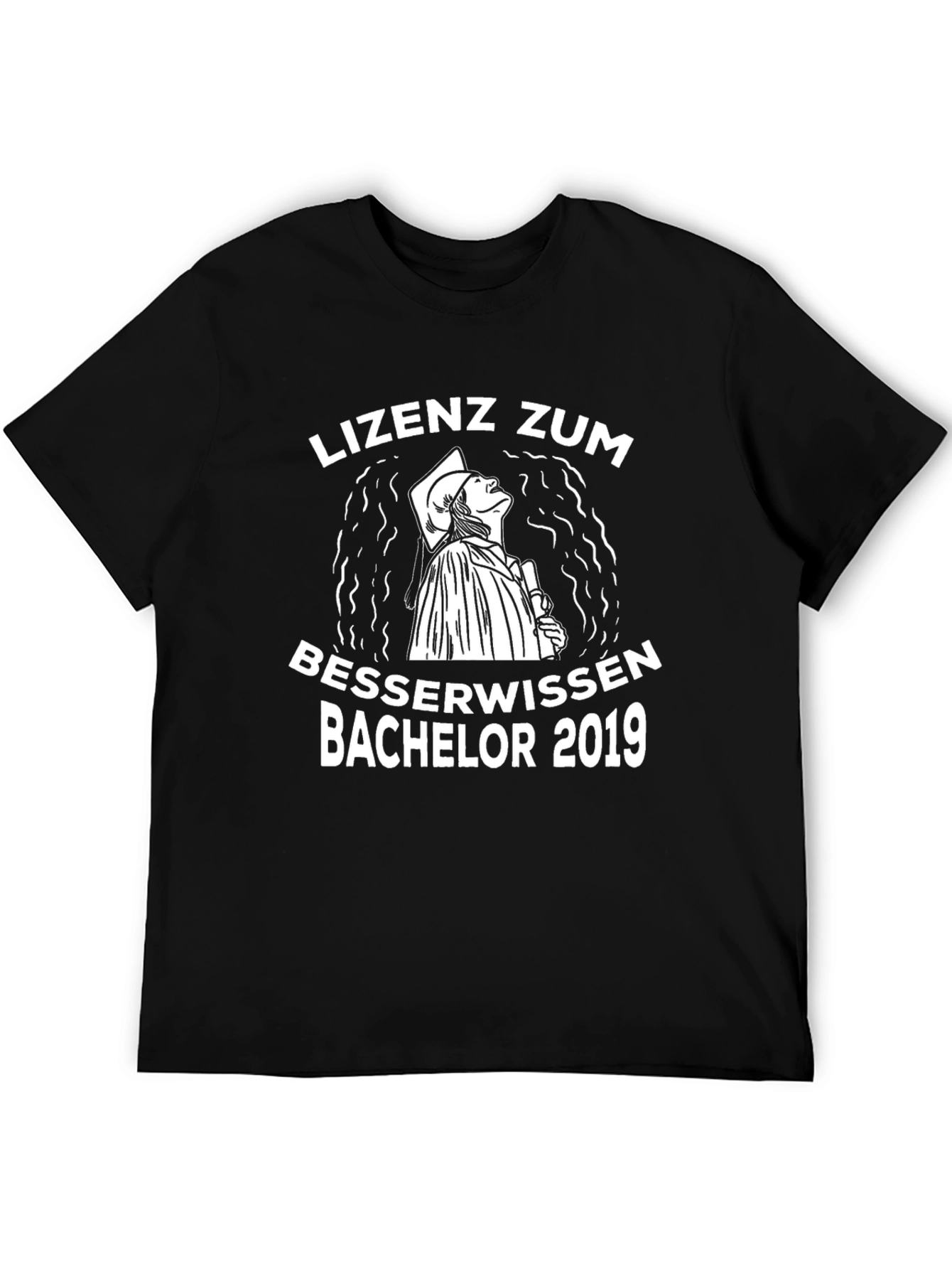 Black Bachelor 2019 Graphic T-Shirt view 5