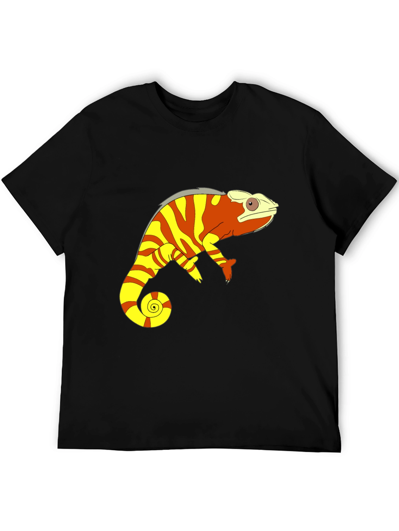 Black Chameleon Graphic Tee - Stylish & Unique view 5