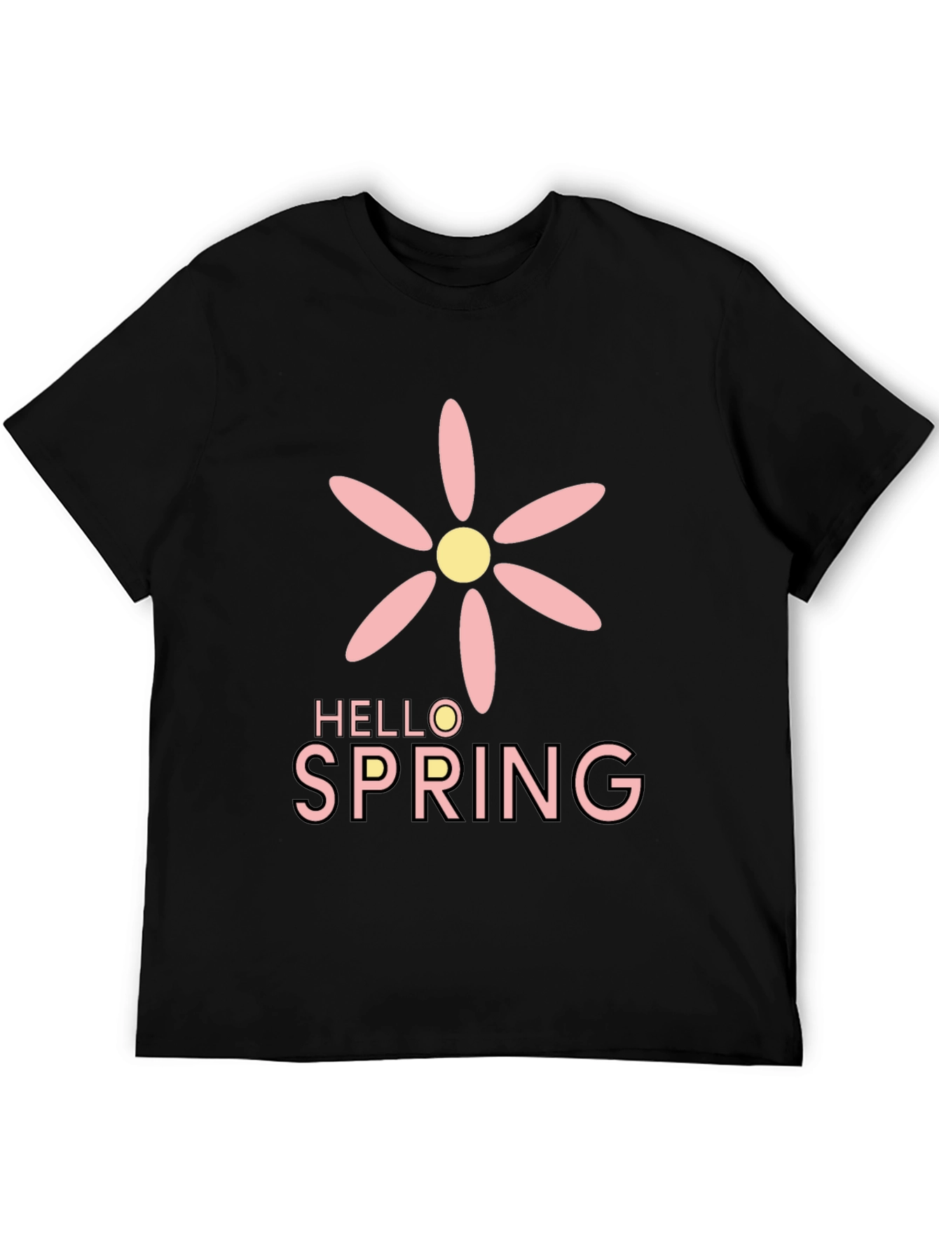 Hello Spring Graphic T-Shirt - 5