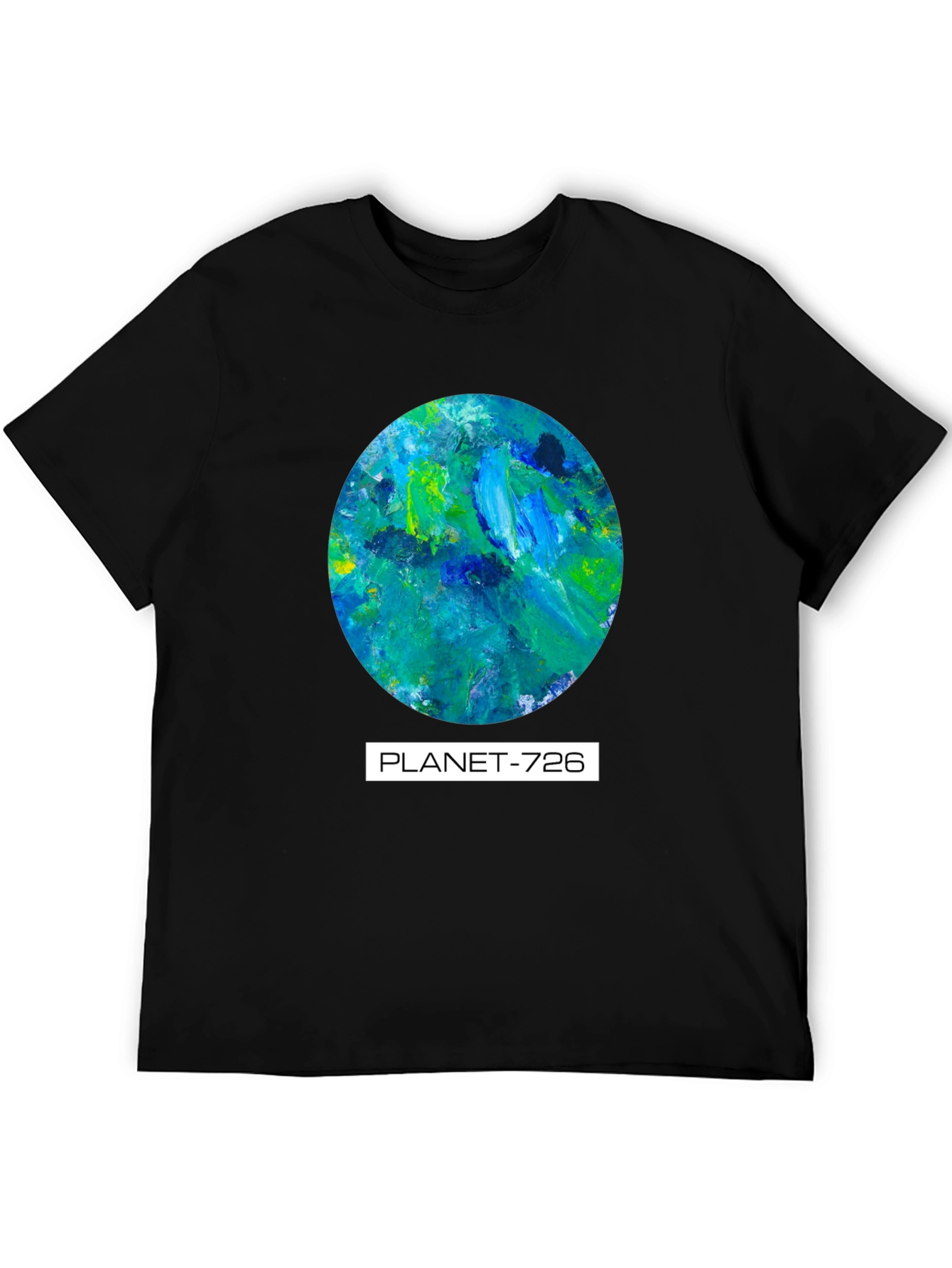 Black Planet-726 Graphic Tee - Unique Artistic Design view 5