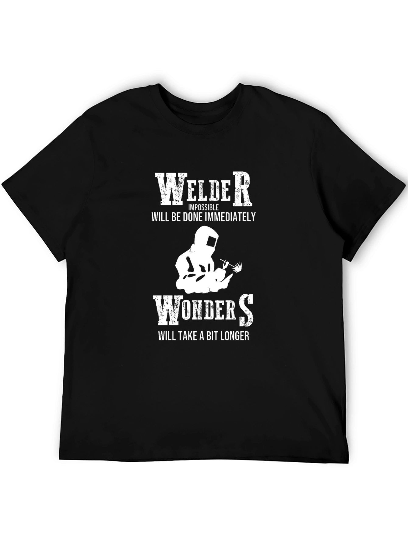 Black Welder Impossible Wonders Graphic Tee view 5