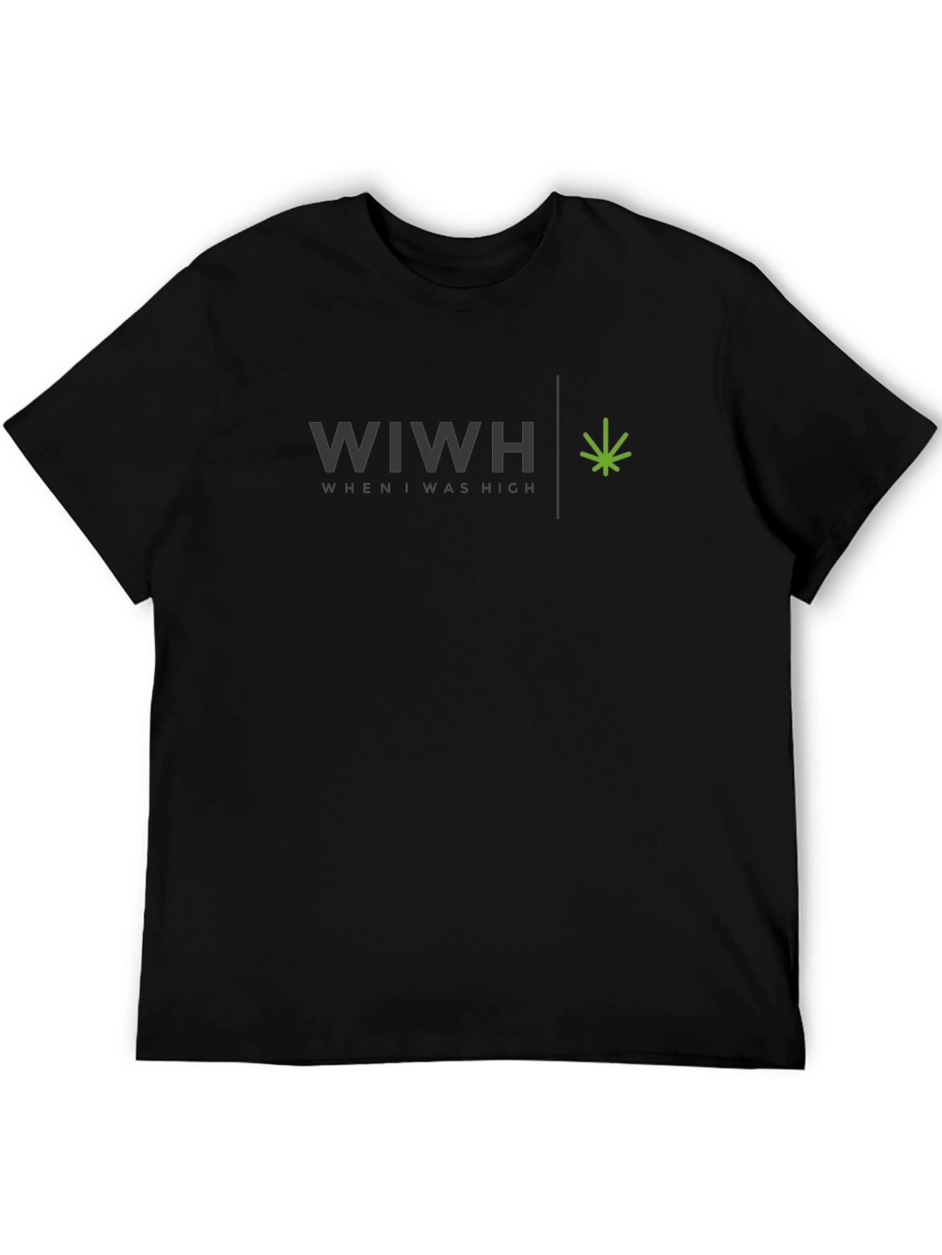 WIWH When I Was High Graphic T-Shirt - 5