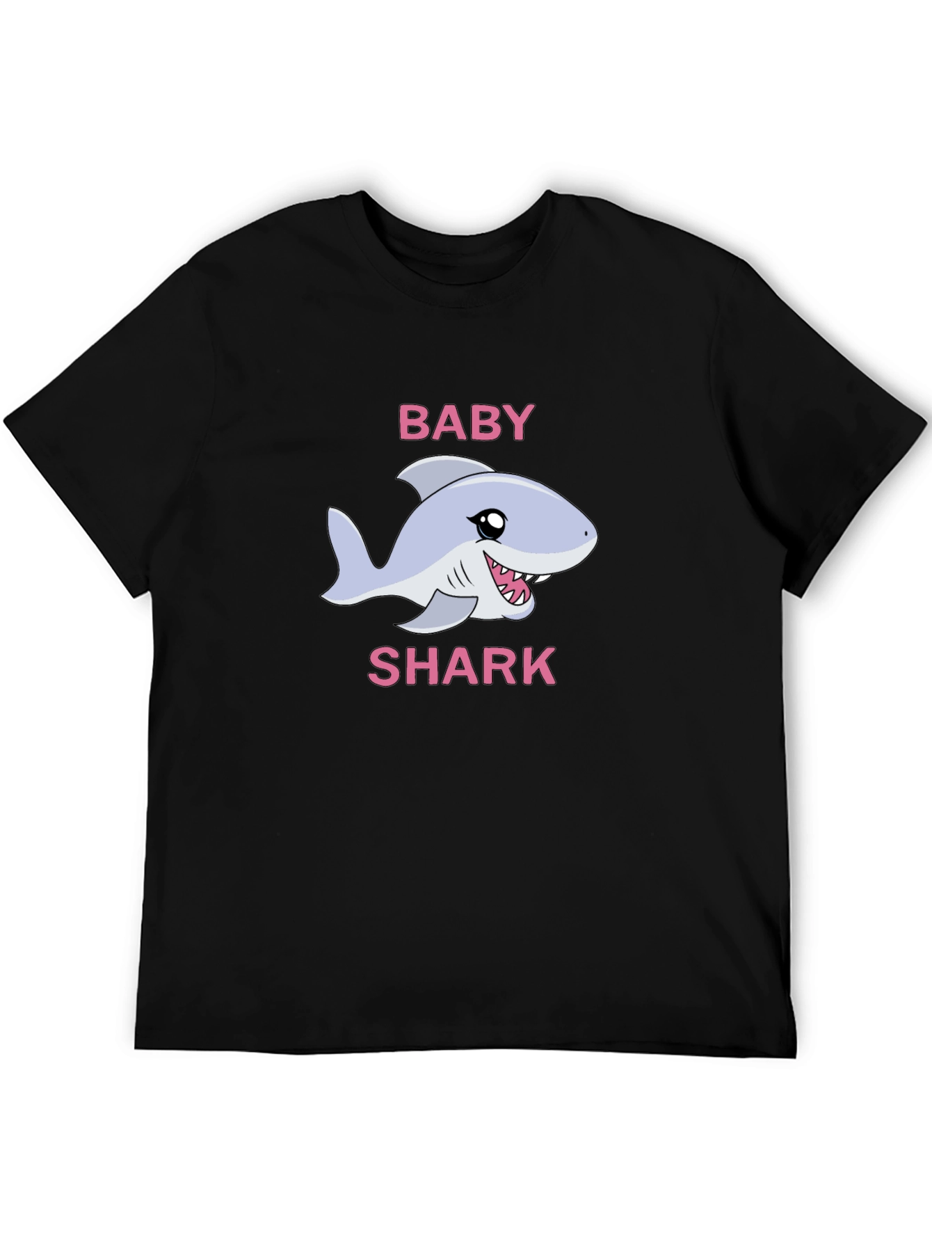 Black Baby Shark Graphic T-Shirt view 5