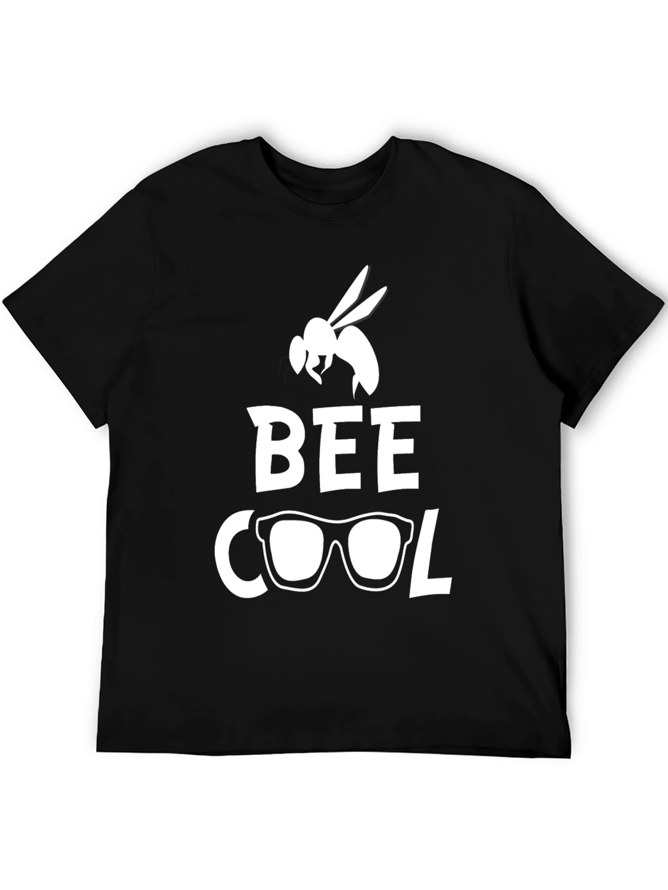 Black Bee Cool Graphic Tee - Men's Black T-Shirt view 5