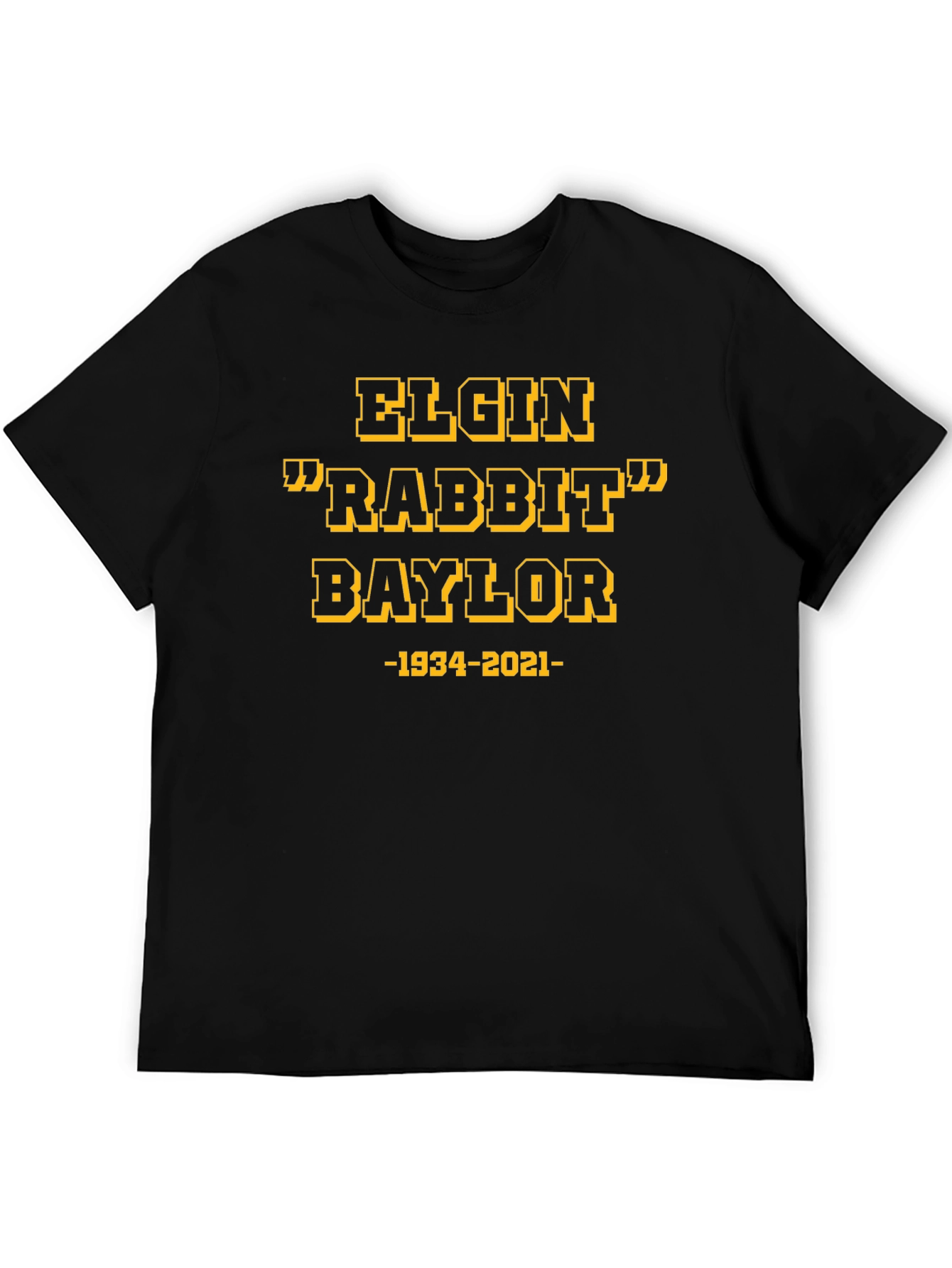 Elgin "Rabbit" Baylor Tribute T-Shirt - 5