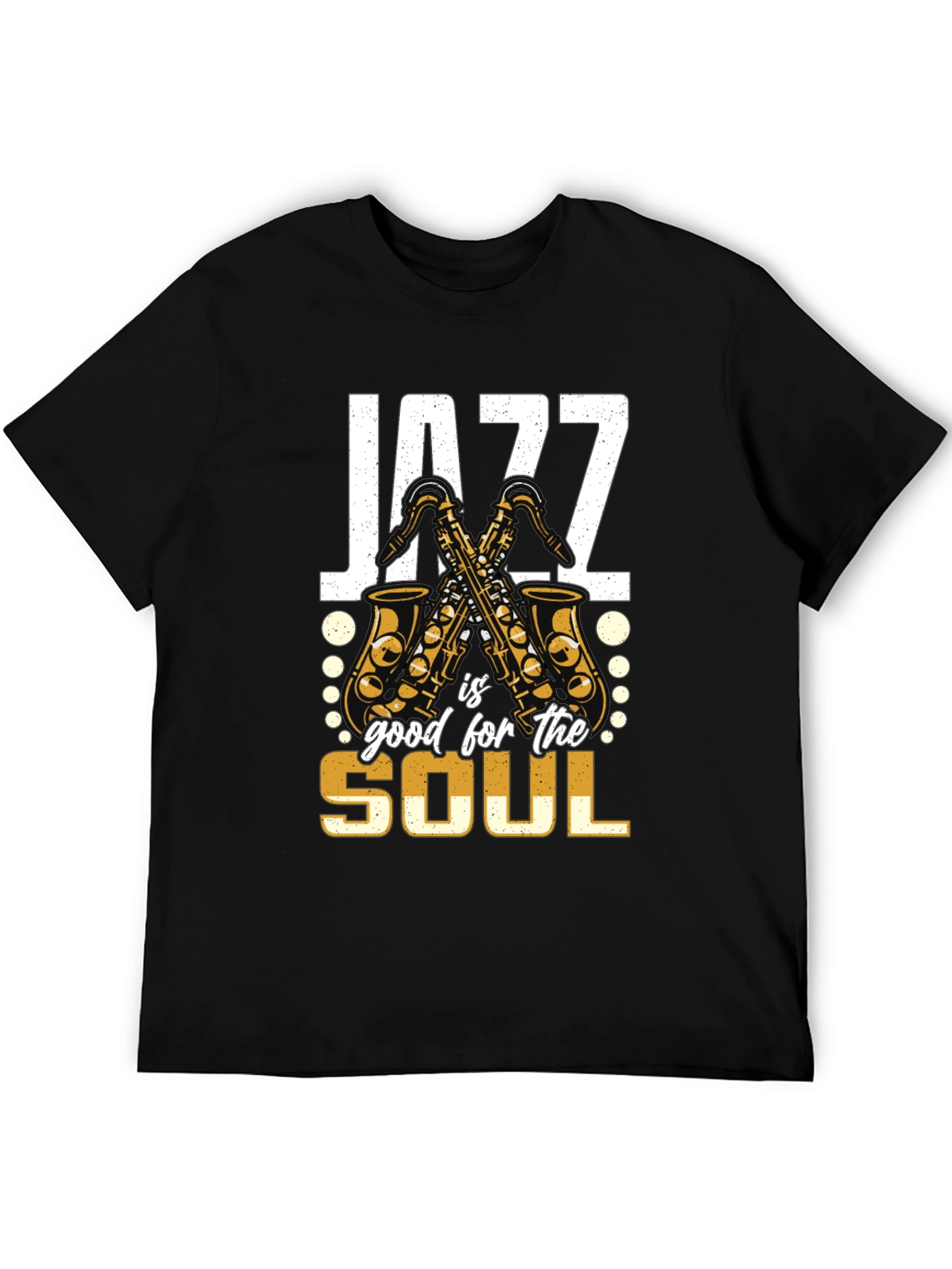 Black Jazz is Good for the Soul T-Shirt view 5