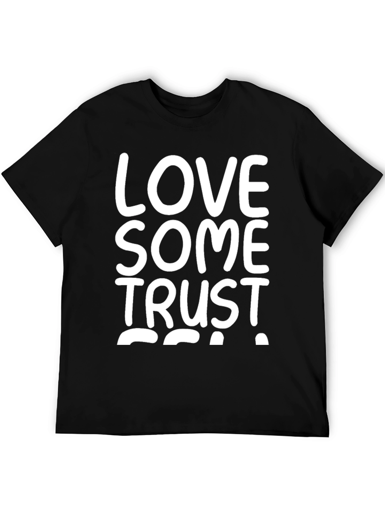 Black Love Some Trust Graphic Tee view 5