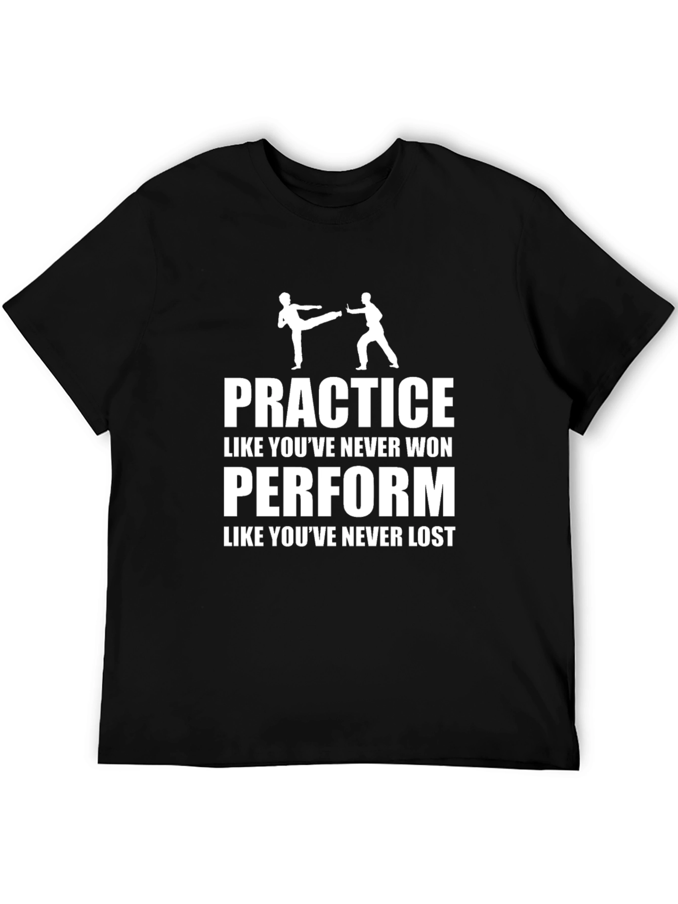 Black Practice Perform Black Graphic T-Shirt view 5