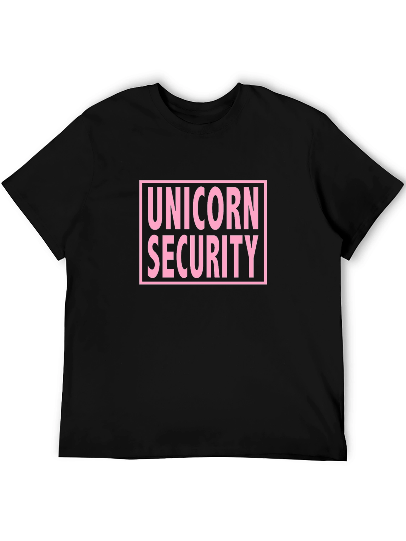 Black Unicorn Security Graphic T-Shirt view 5