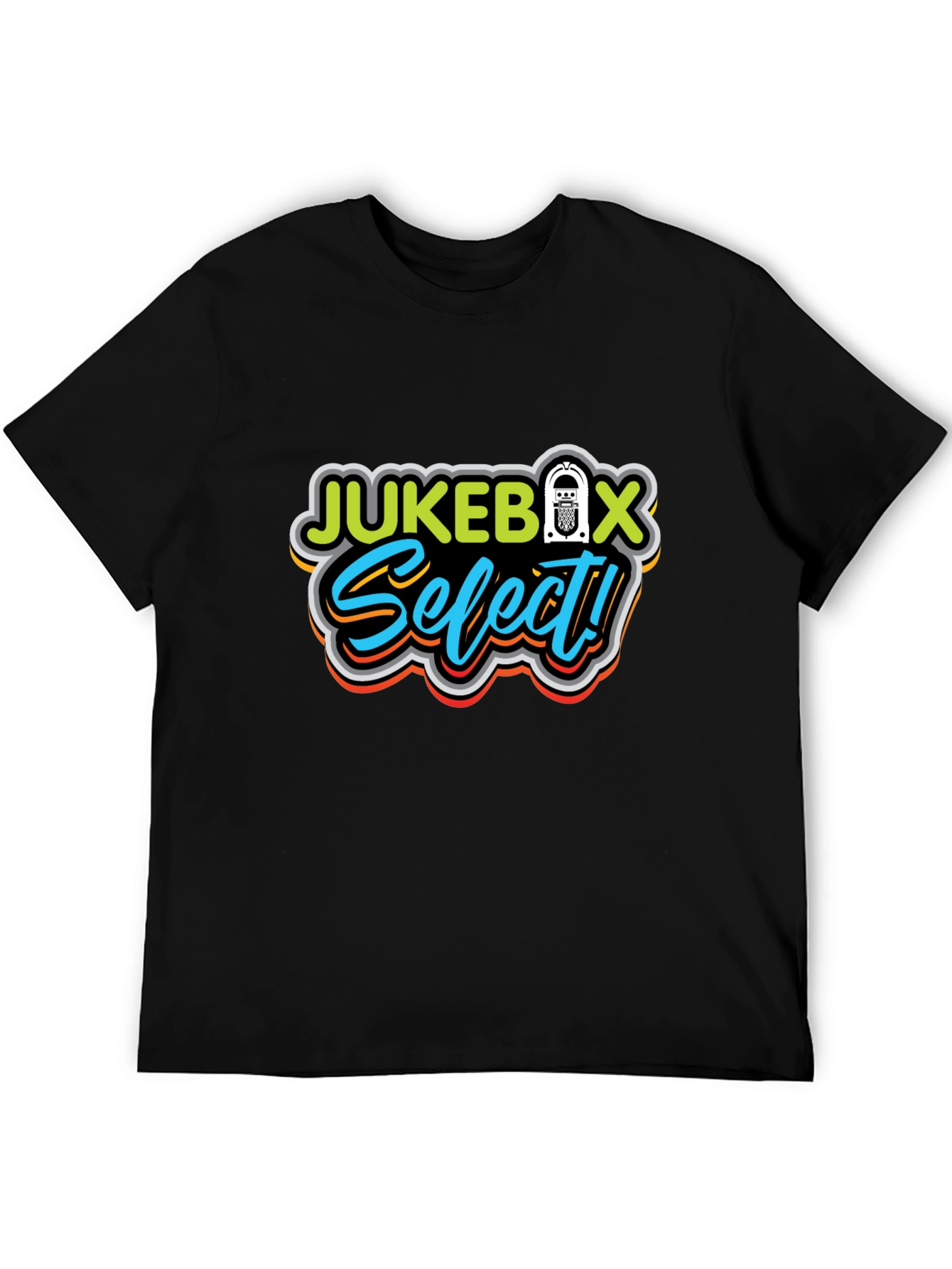 Black Jukebox Select Graphic Tee view 5