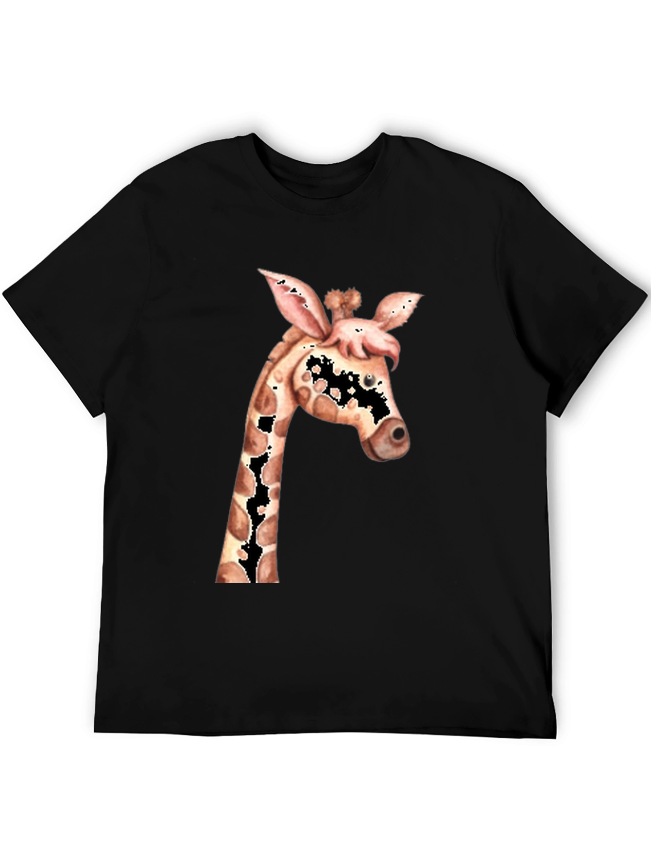 Black Giraffe Graphic Tee view 5