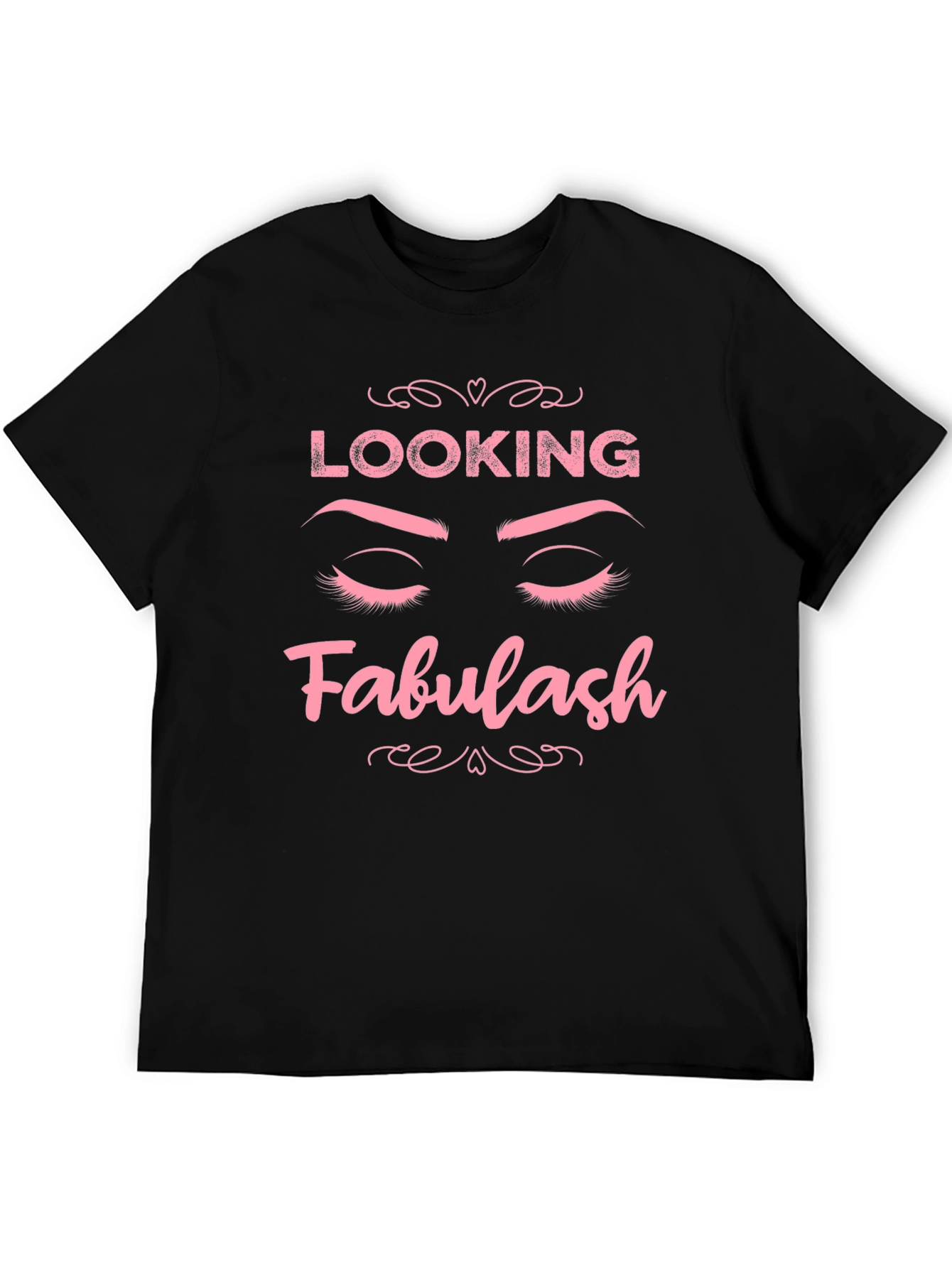 Black Looking Fabulash Graphic T-Shirt view 5