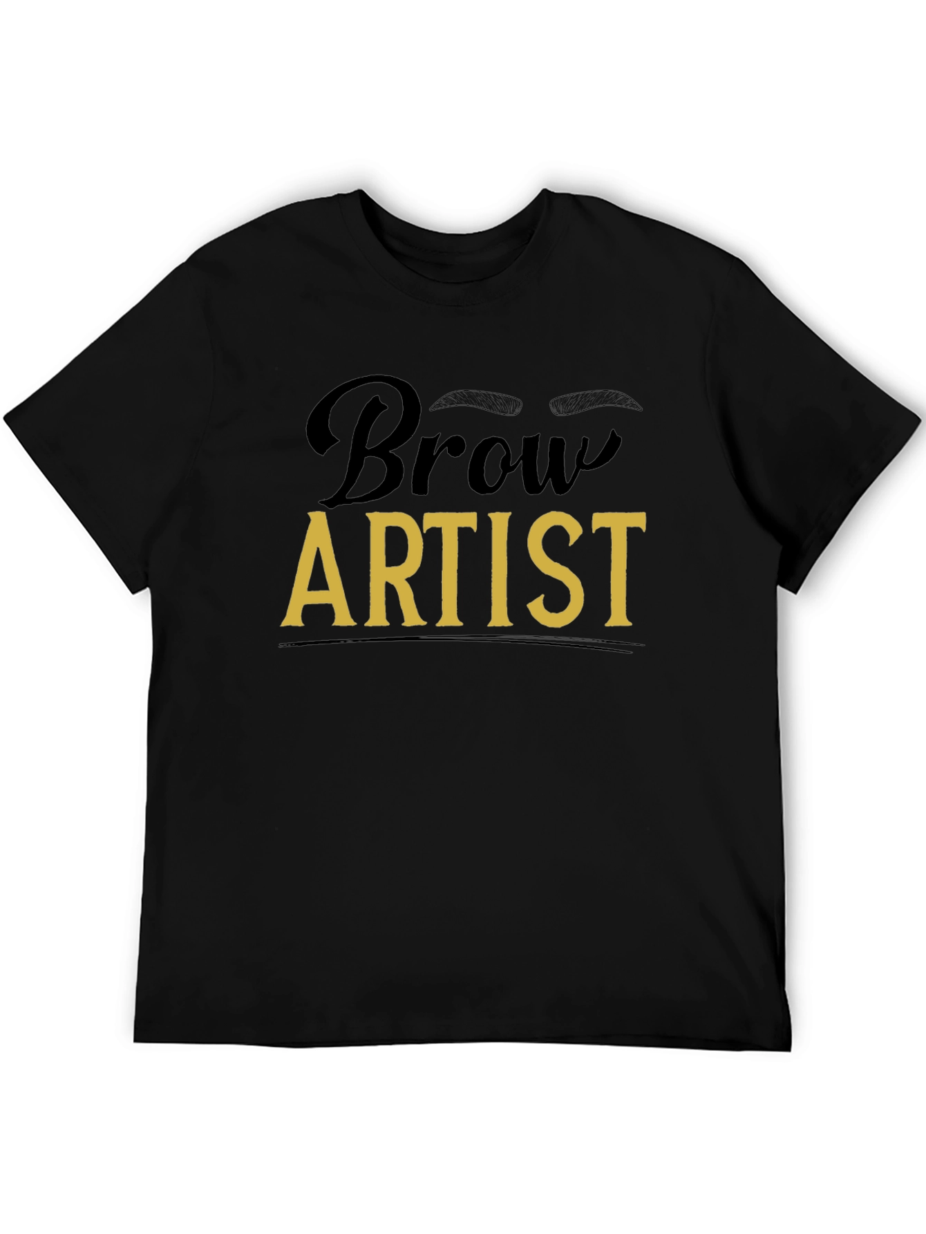 Black Brow Artist Graphic Tee - Stylish & Comfortable view 5