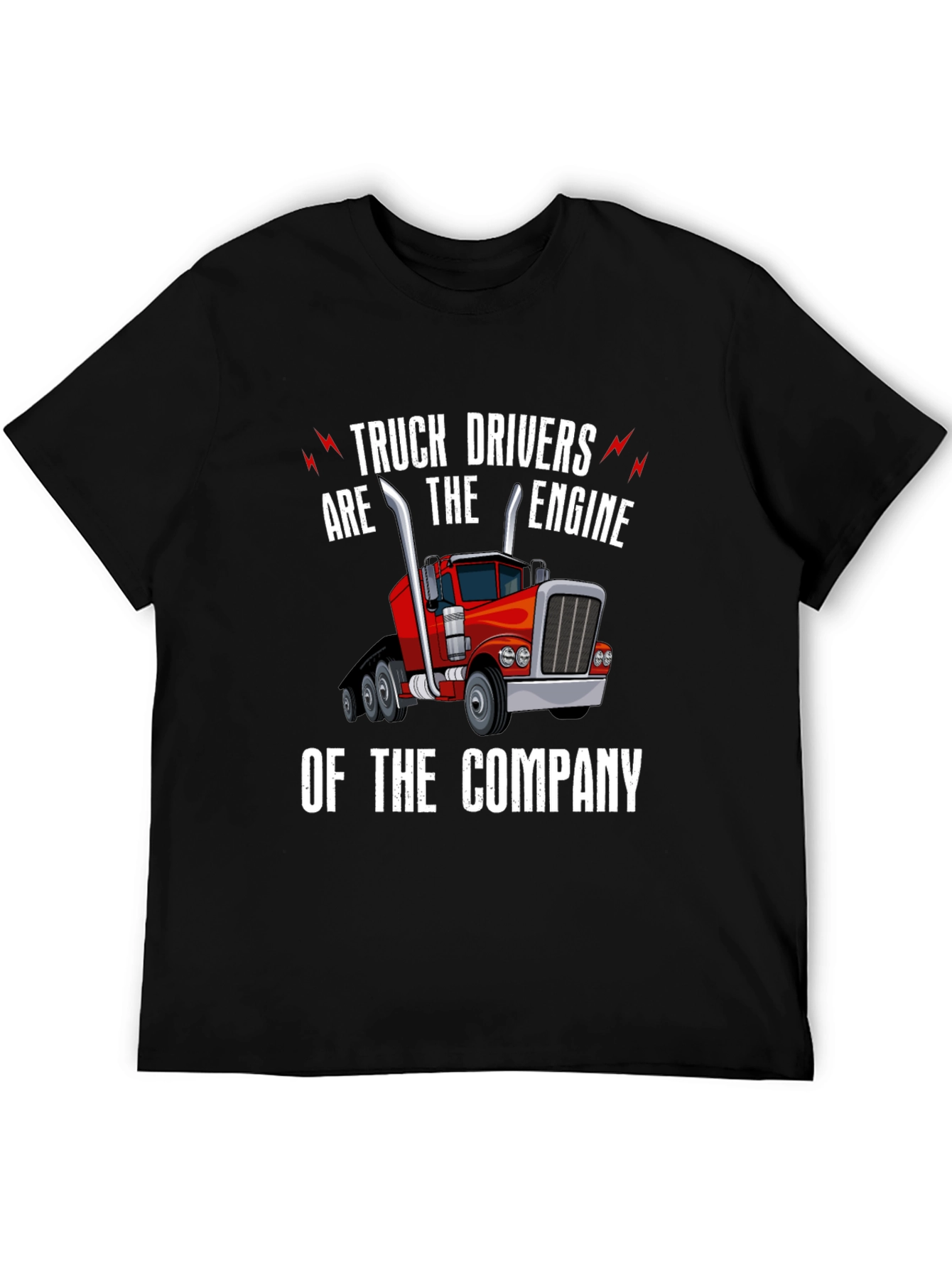 Truck Drivers Engine T-Shirt - 5