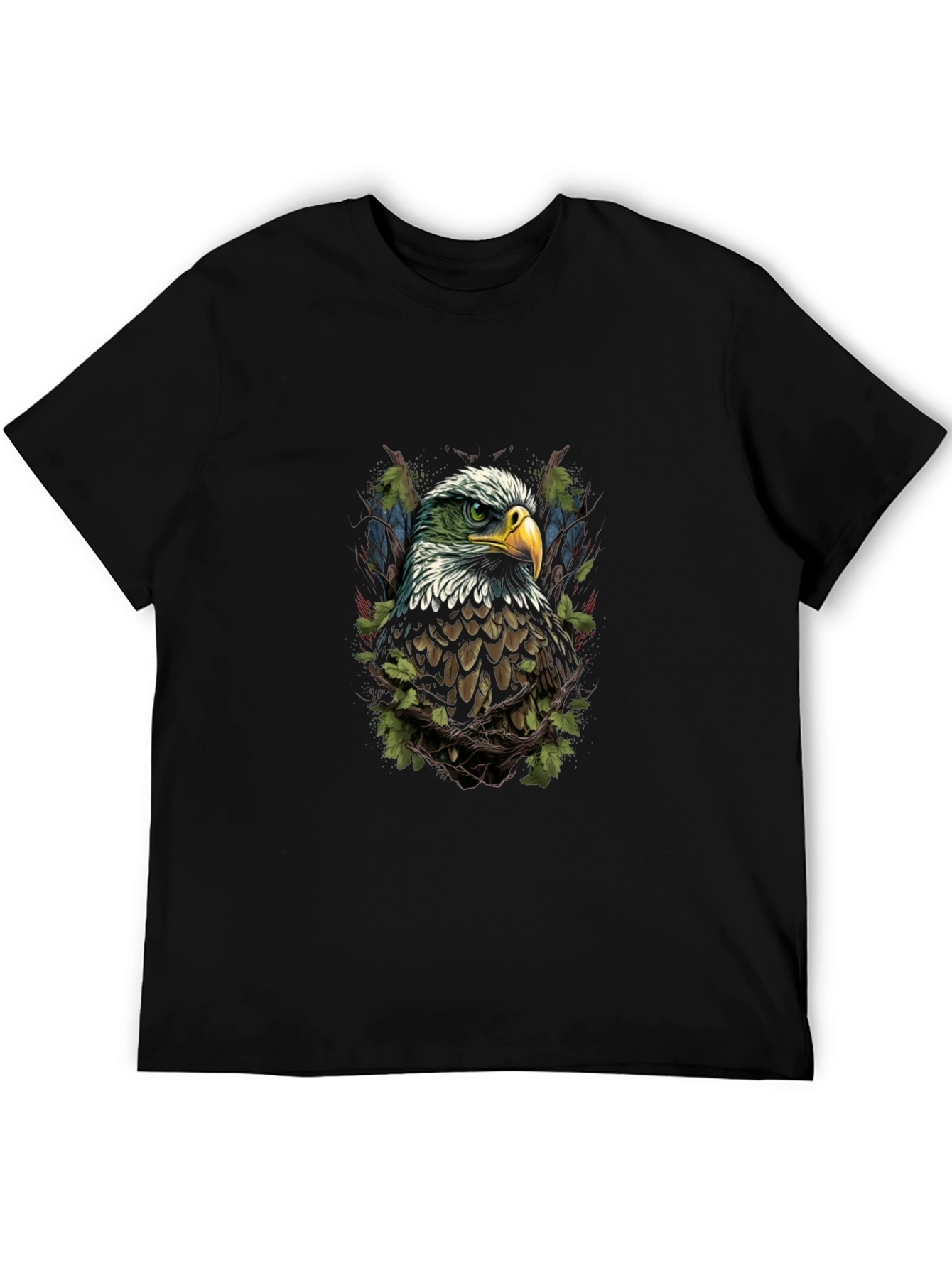 Black Eagle Graphic Print Tee view 5