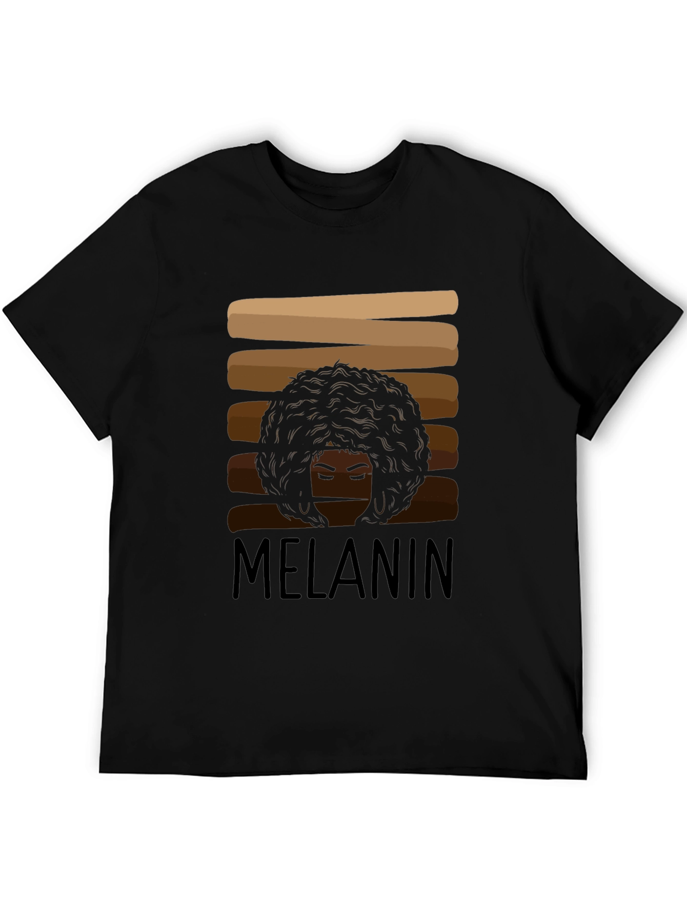 Black Melanin Pride T-Shirt view 5