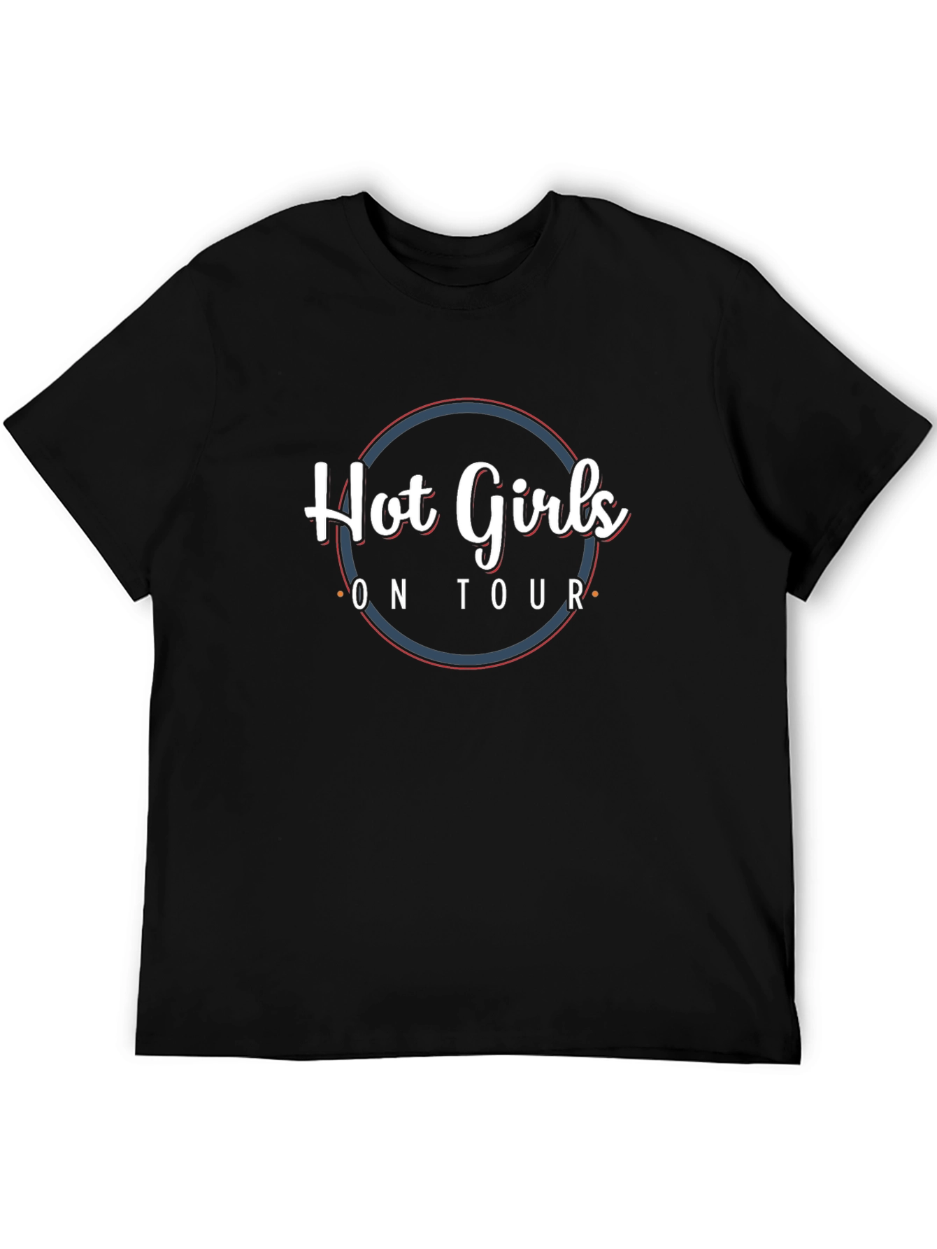 Black Hot Girls On Tour Graphic Tee view 5