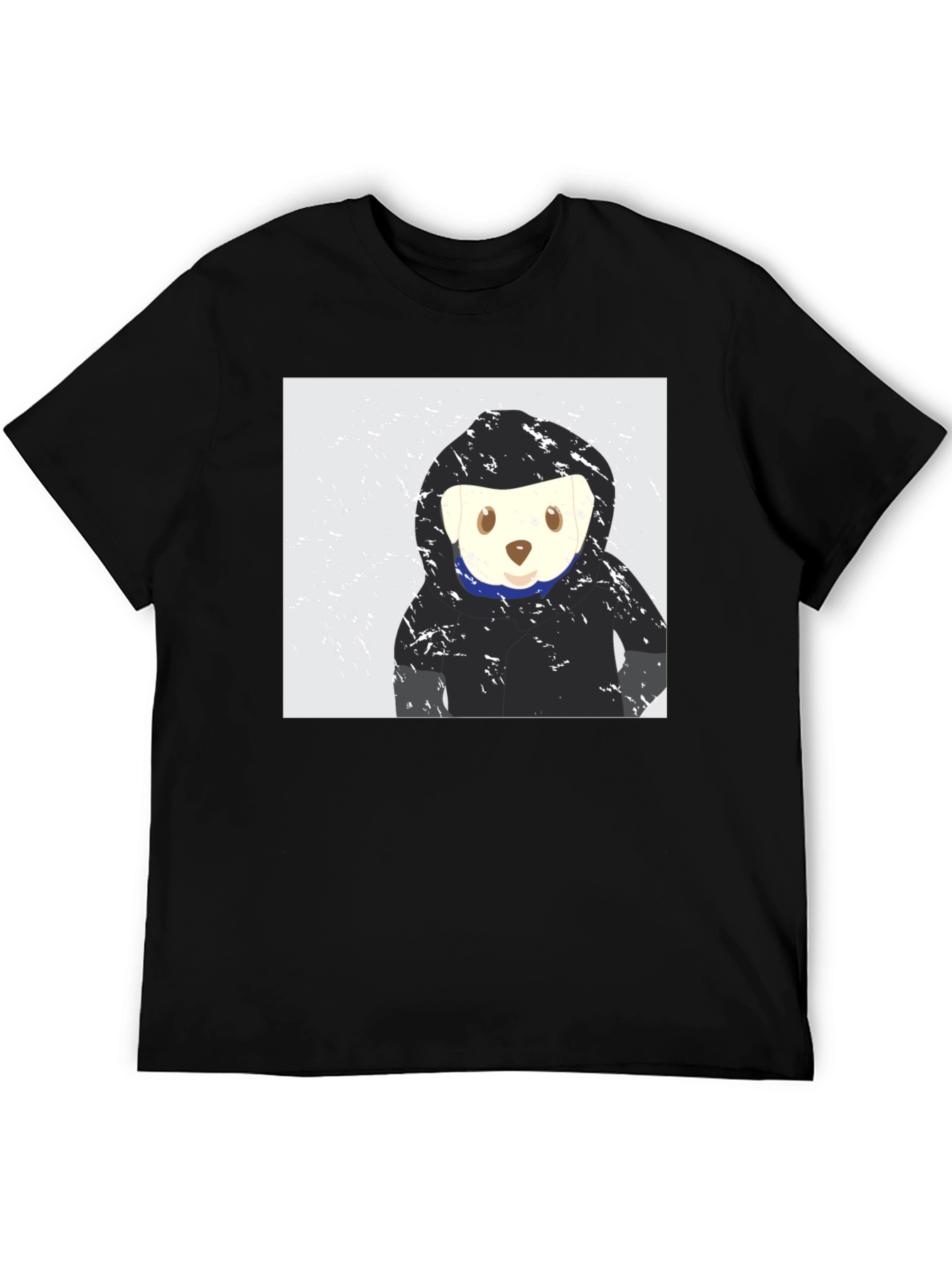 Black Bear Hoodie T-Shirt - Stylish Comfort view 5