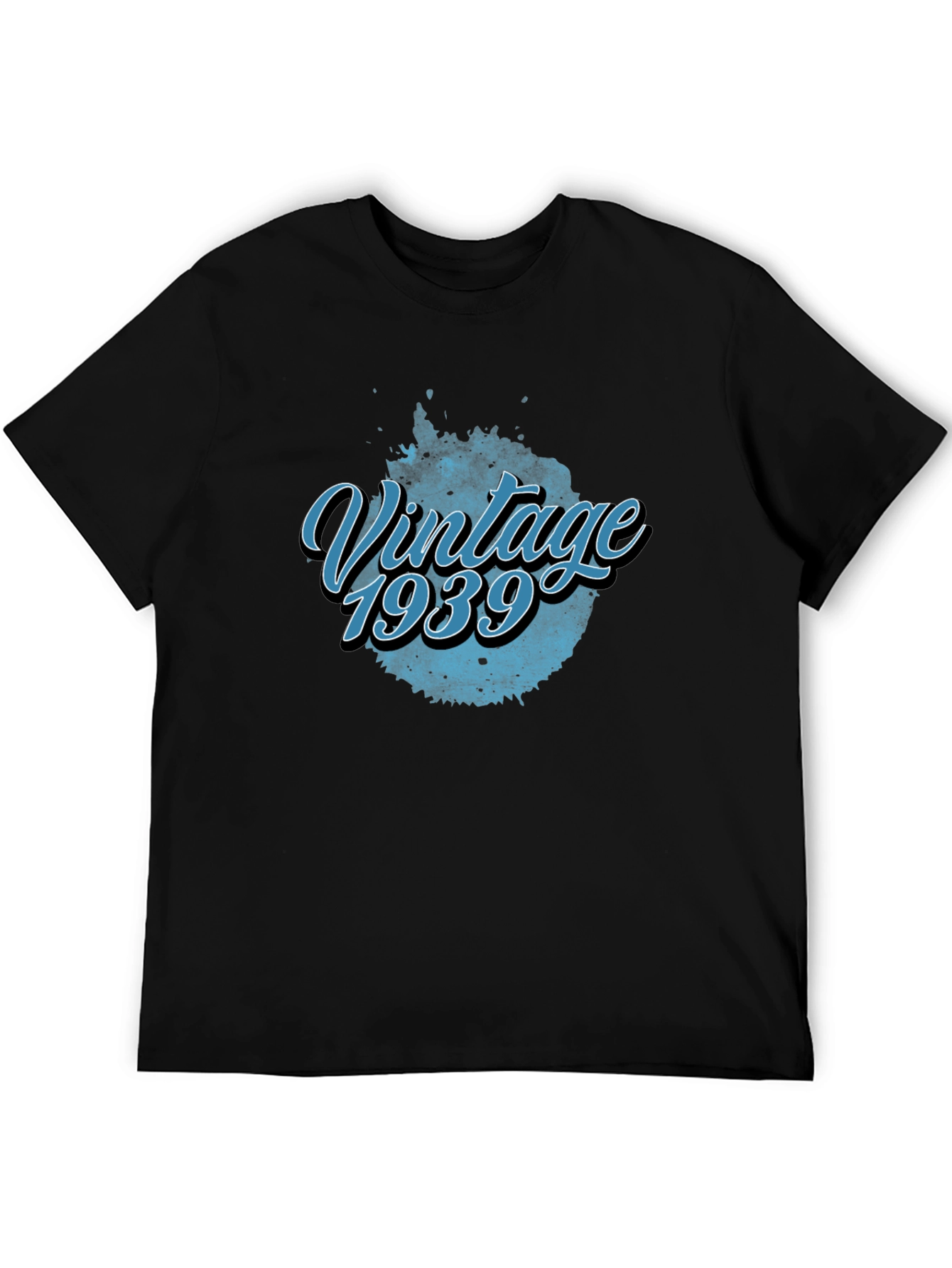 Black Vintage 1939 Graphic T-Shirt view 5