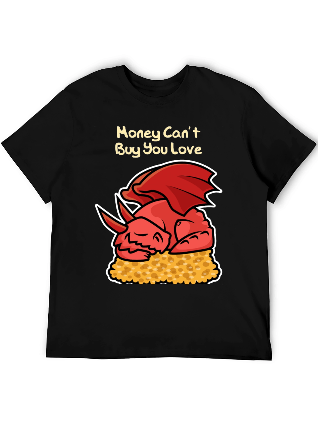 Black Money Can't Buy You Love Dragon T-Shirt view 5