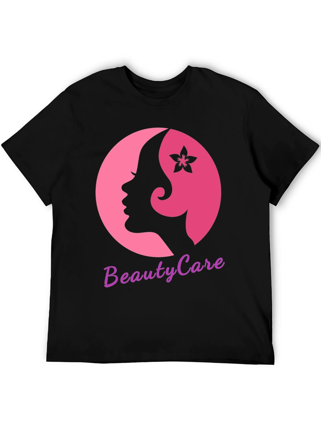 Black Beauty Care T-Shirt - Stylish Women's Graphic Tee view 5