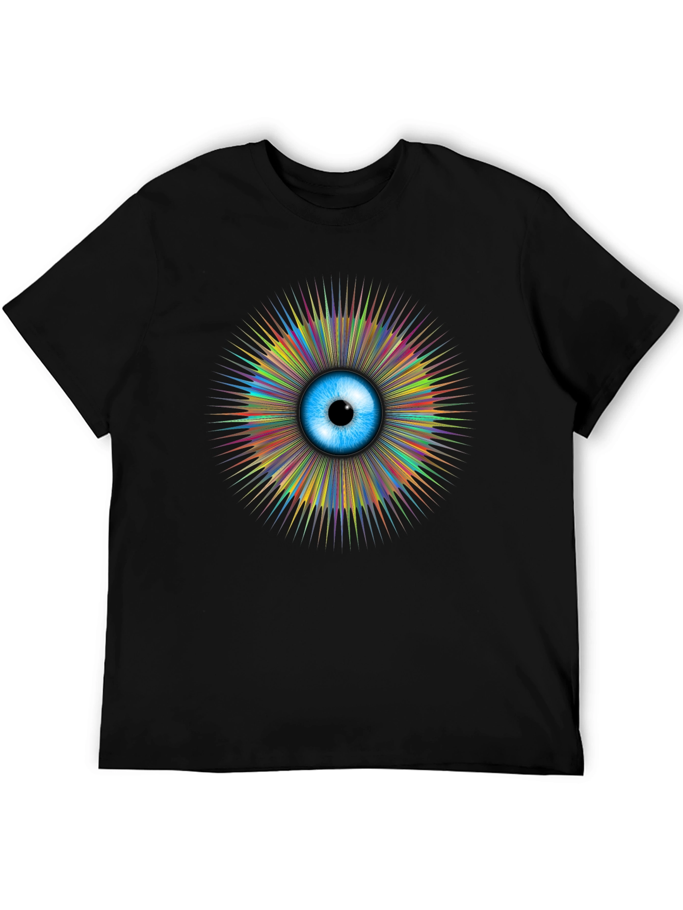 Black Eye See You Graphic T-Shirt - Men's Black Tee view 5