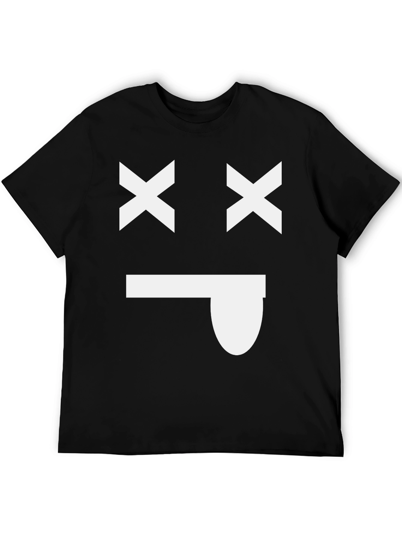 Black Funny Dead Inside T-Shirt view 5