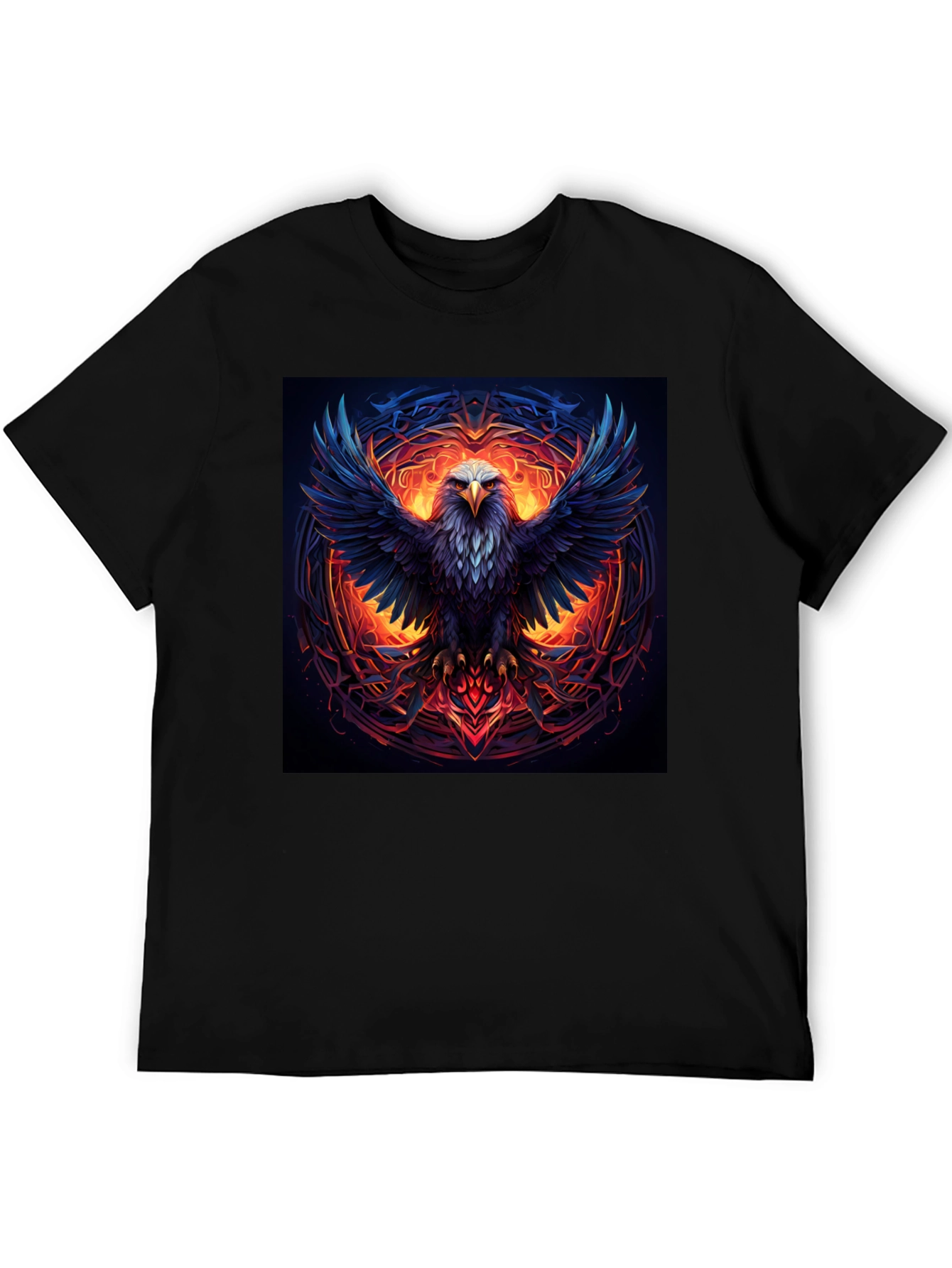 Black Eagle Fire T-Shirt view 5