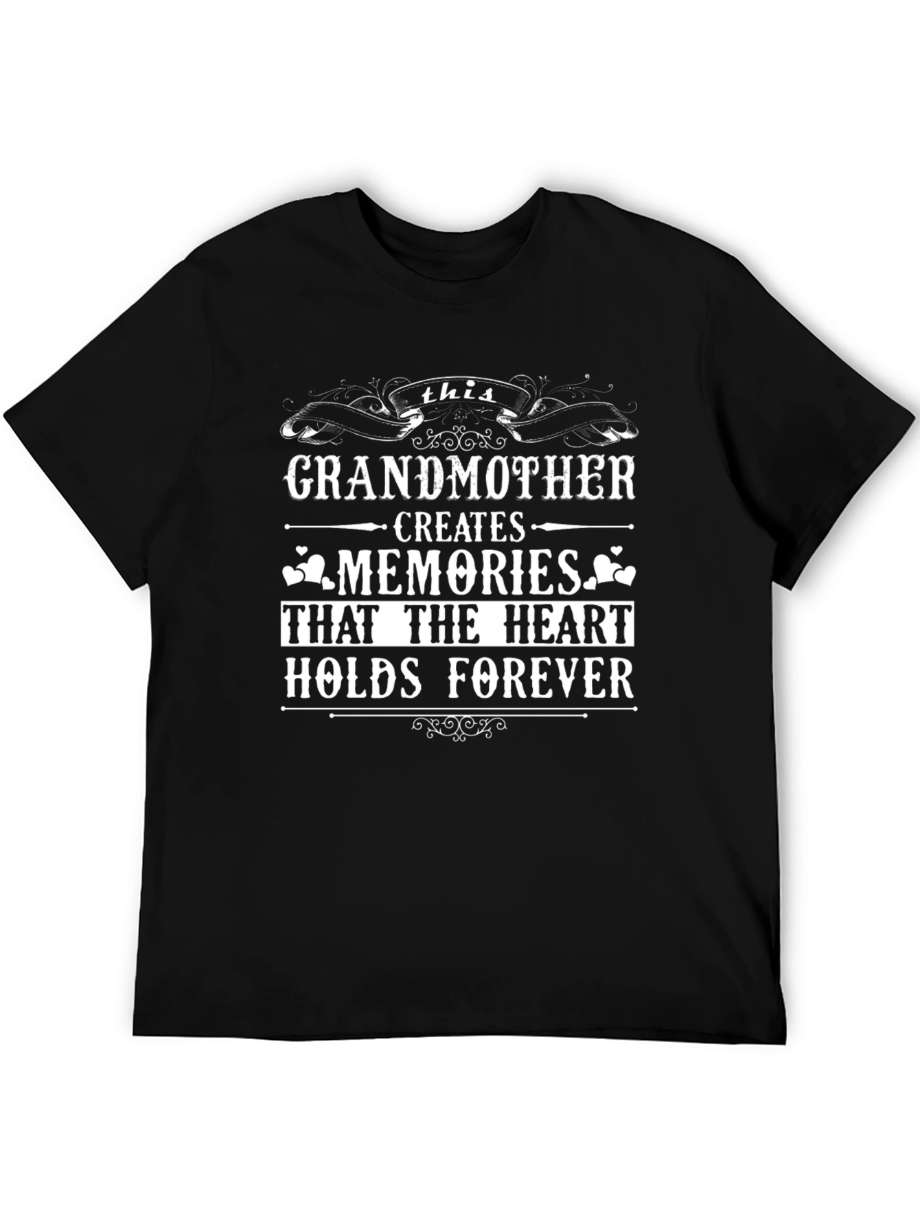 Black Grandmother Creates Memories T-Shirt view 5