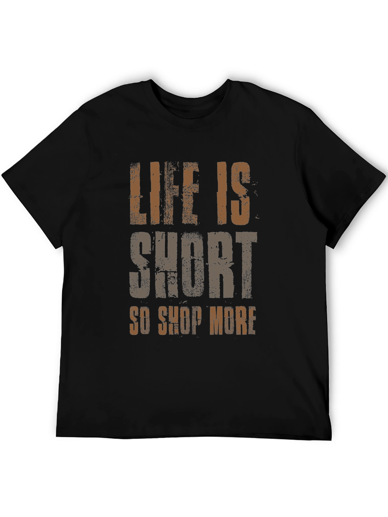 Black Life Is Short, Shop More Graphic Tee view 5