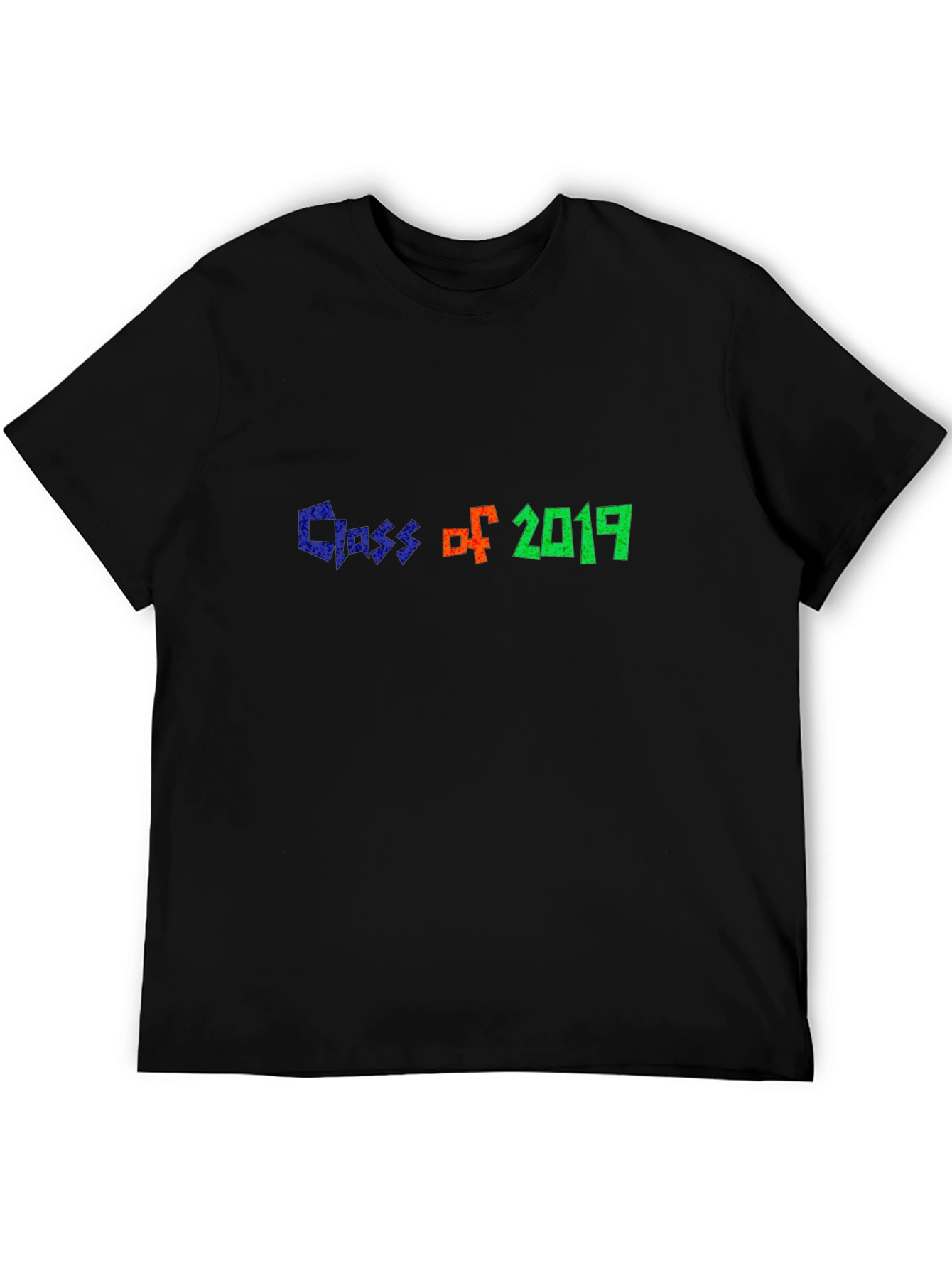Black Class of 2019 Black T-Shirt view 5